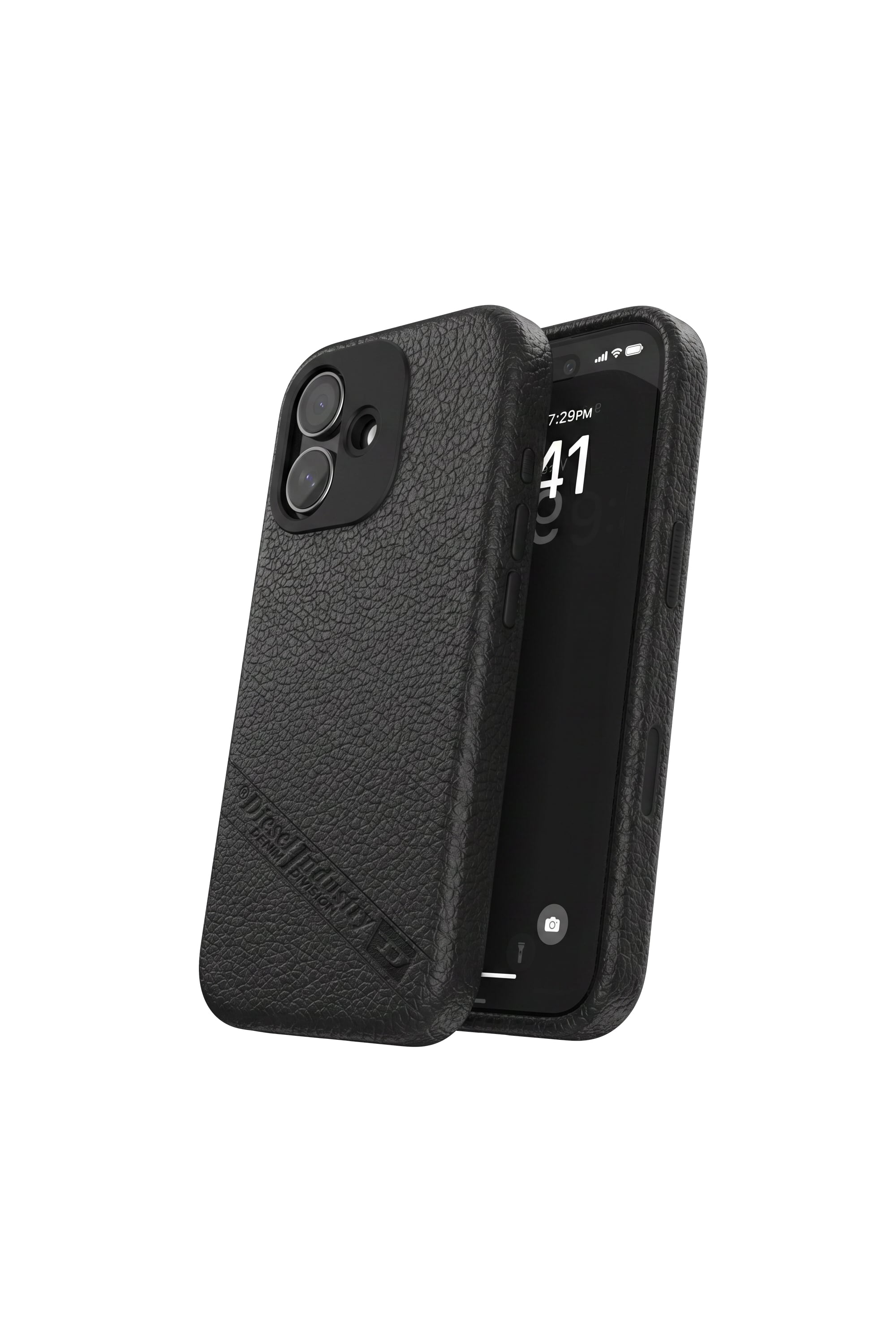 Diesel - 60640 MOULDED CASE, Cover Flag D con MagSafe per iPhone 17 Unisex in Nero - 3