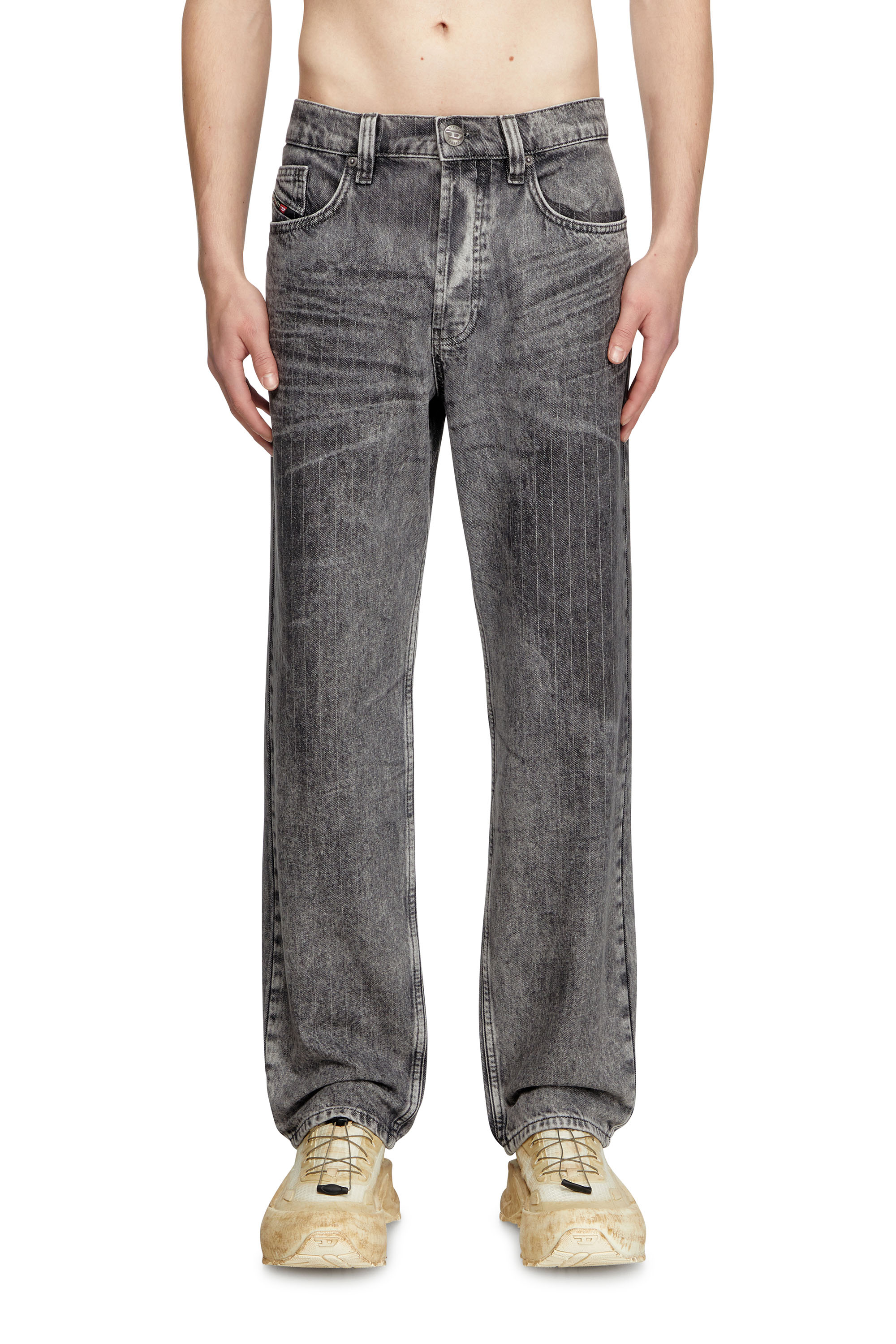 Diesel - Regular Jeans 2010 D-Macs 0ABCU Uomo, Grigio Chiaro - Image 1