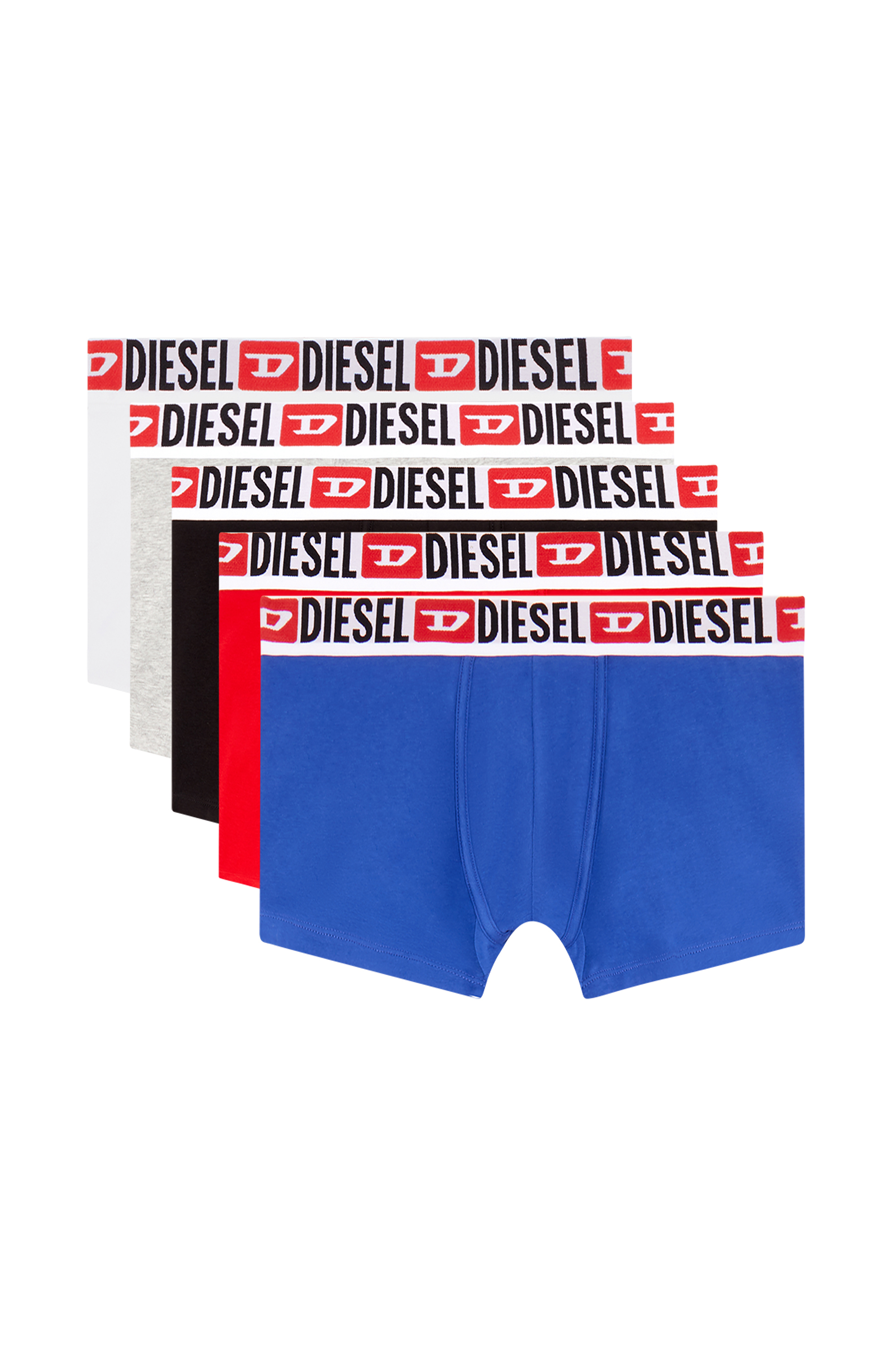 Diesel - UMBX-DAMIENFIVEPACK, Set da cinque di boxer in colori misti Uomo in Multicolor - 2