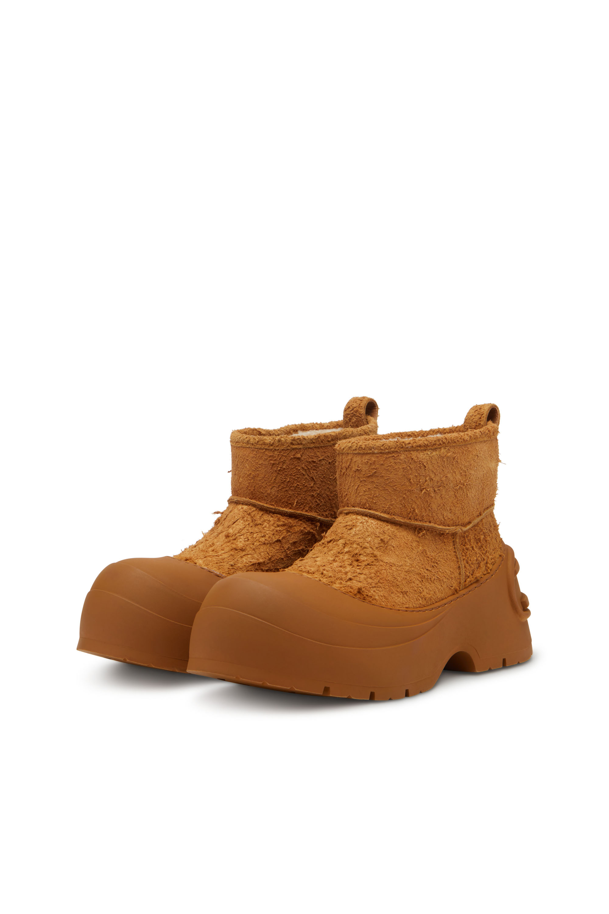 Diesel - D-DONALD MONTONE, Stivaletto chunky con suola carrarmato Uomo in Marrone - 8