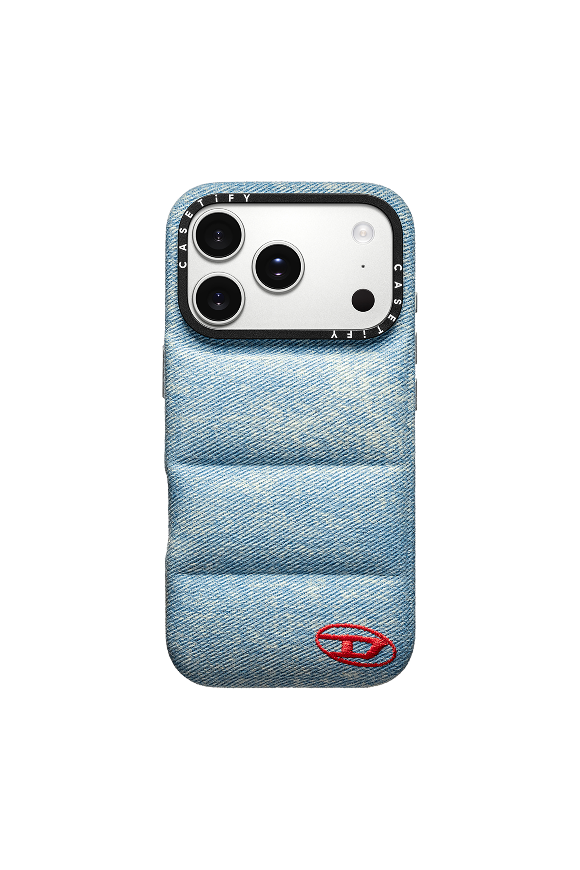 Diesel - 60609 MOULDED CASE, Custodia Puffer per iPhone 17 Pro Max Unisex in Blu - 1