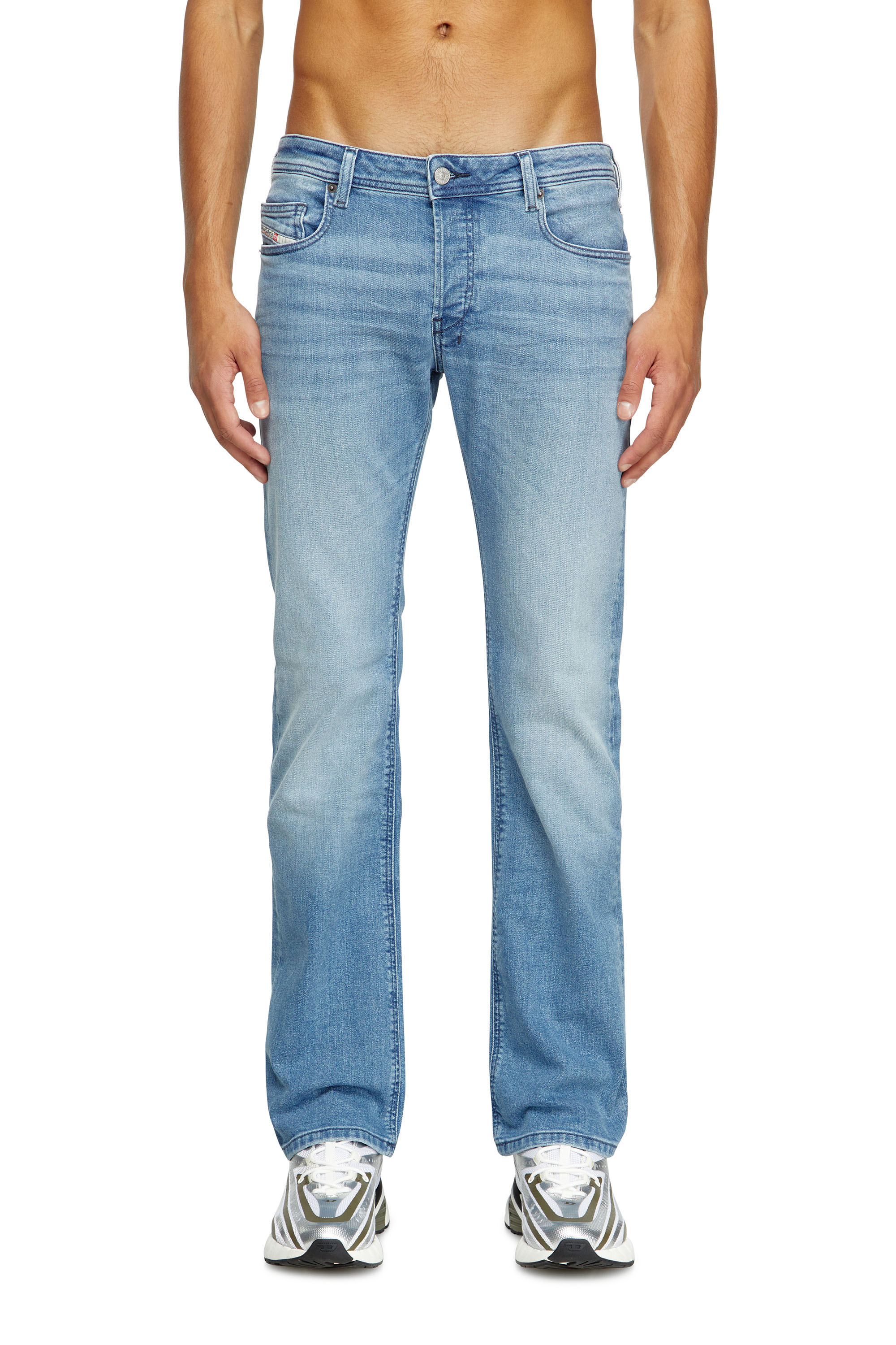 Diesel - Bootcut Jeans 2007 Zatiny 0GRDI Uomo, Blu Chiaro - Image 2