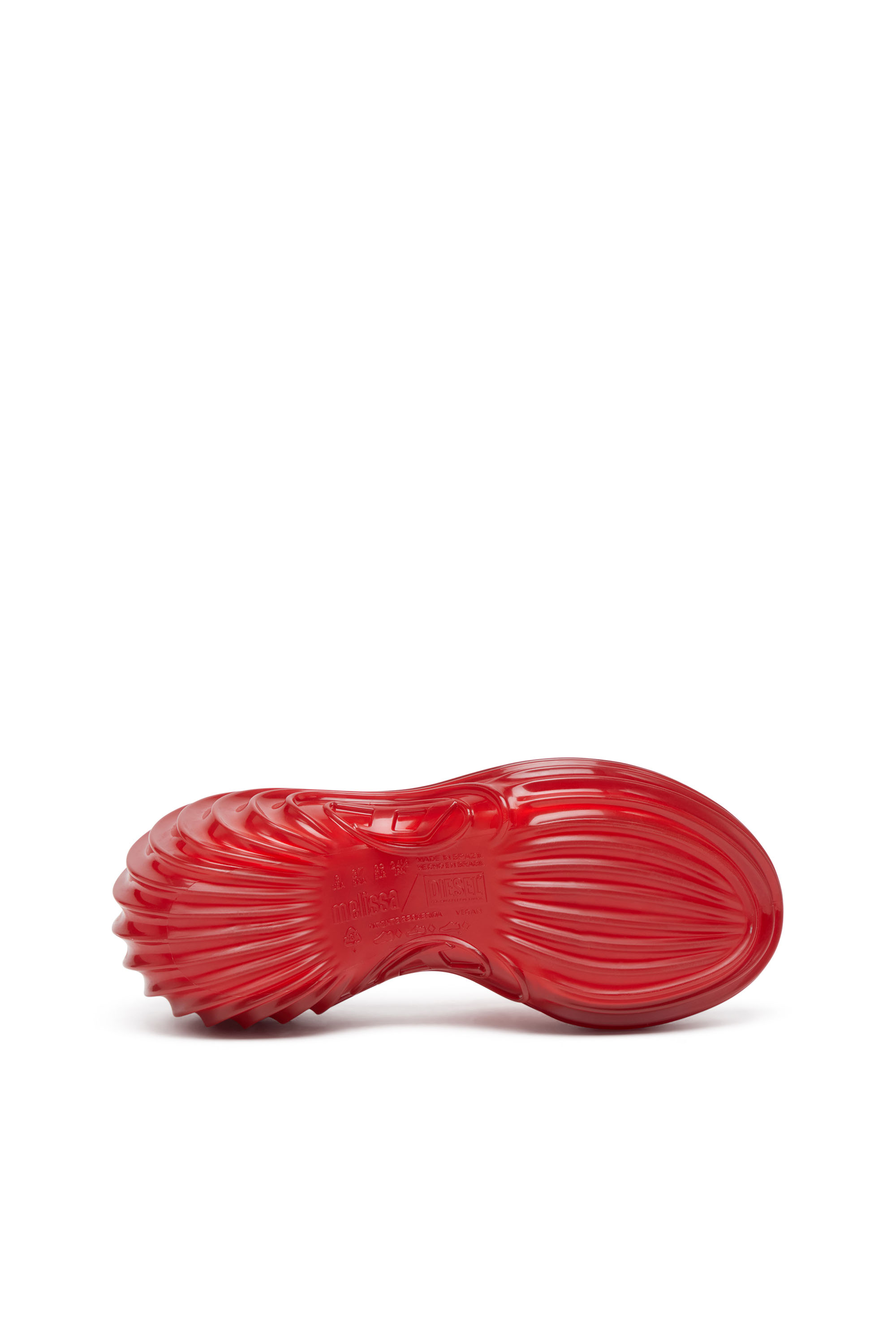 Diesel - MELISSA QUANTUM PLATFORM, Mule platform in Melflex&reg; Donna in Rosso - 5