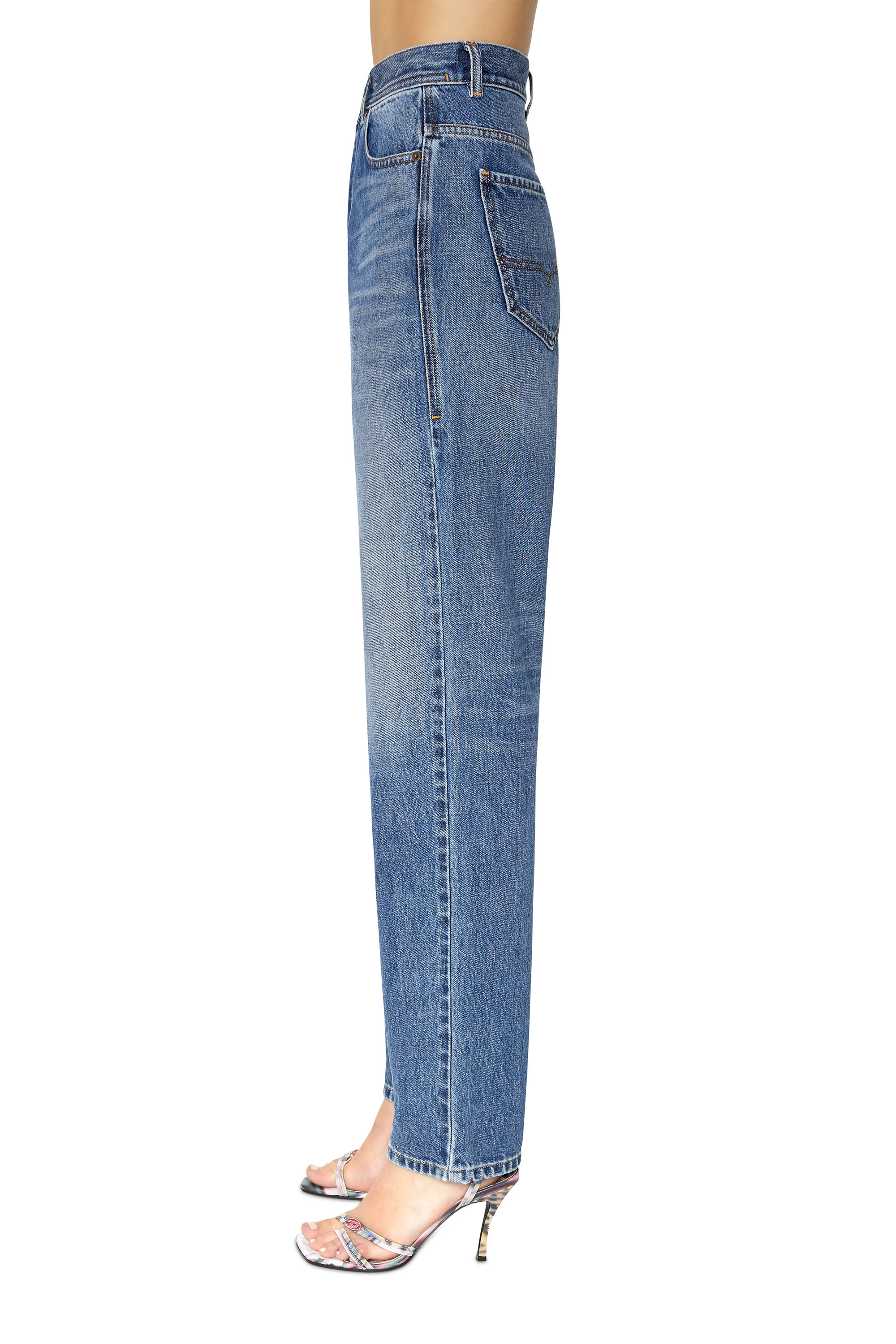 Diesel - Straight Jeans 1956 D-Tulip 007C2, Blu medio - Image 4