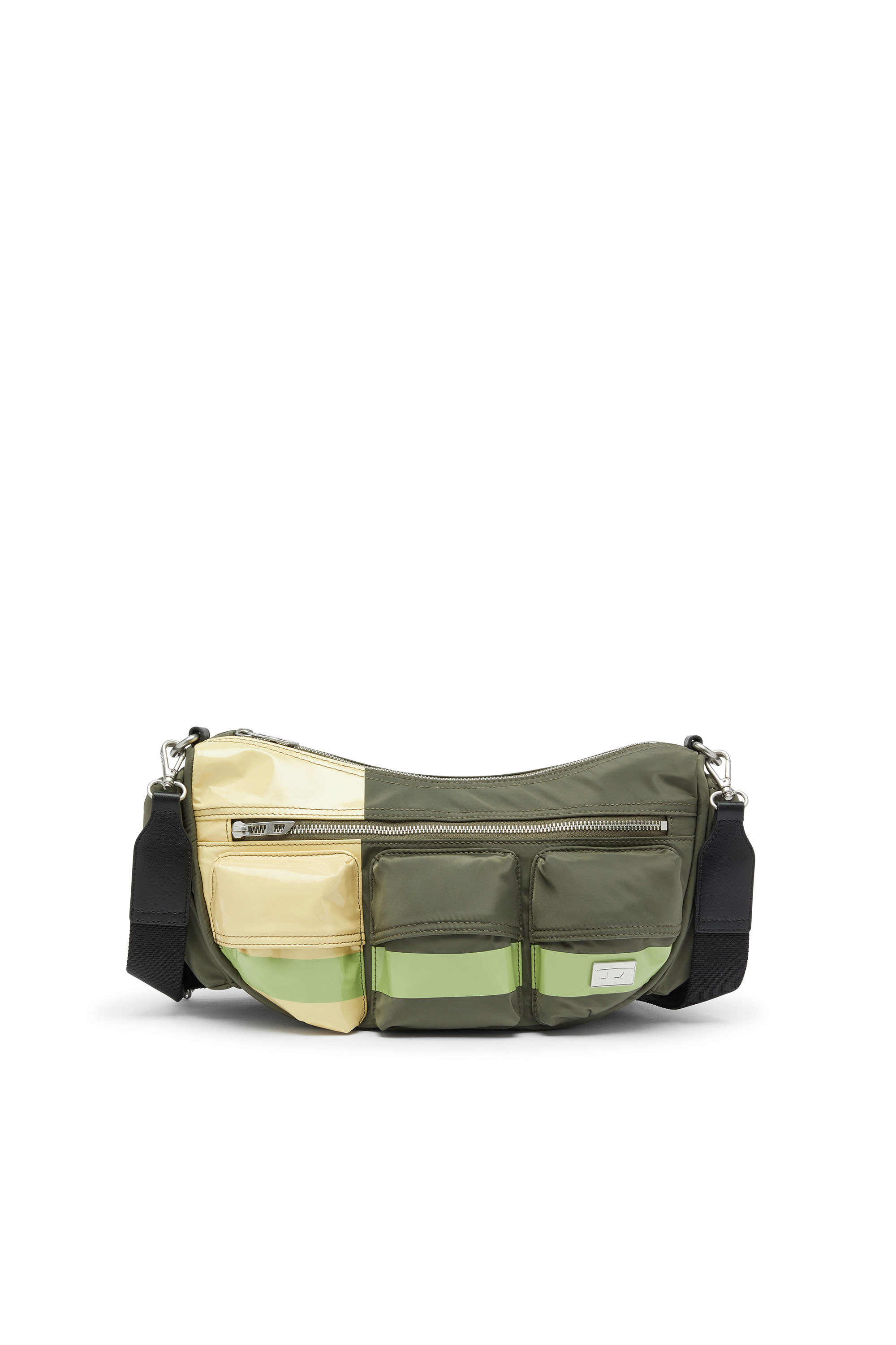 Diesel - MULTI-PKTS SHOULDER BAG X, Multi-Pkts - Borsa a spalla con design color block Unisex in Multicolor - 1