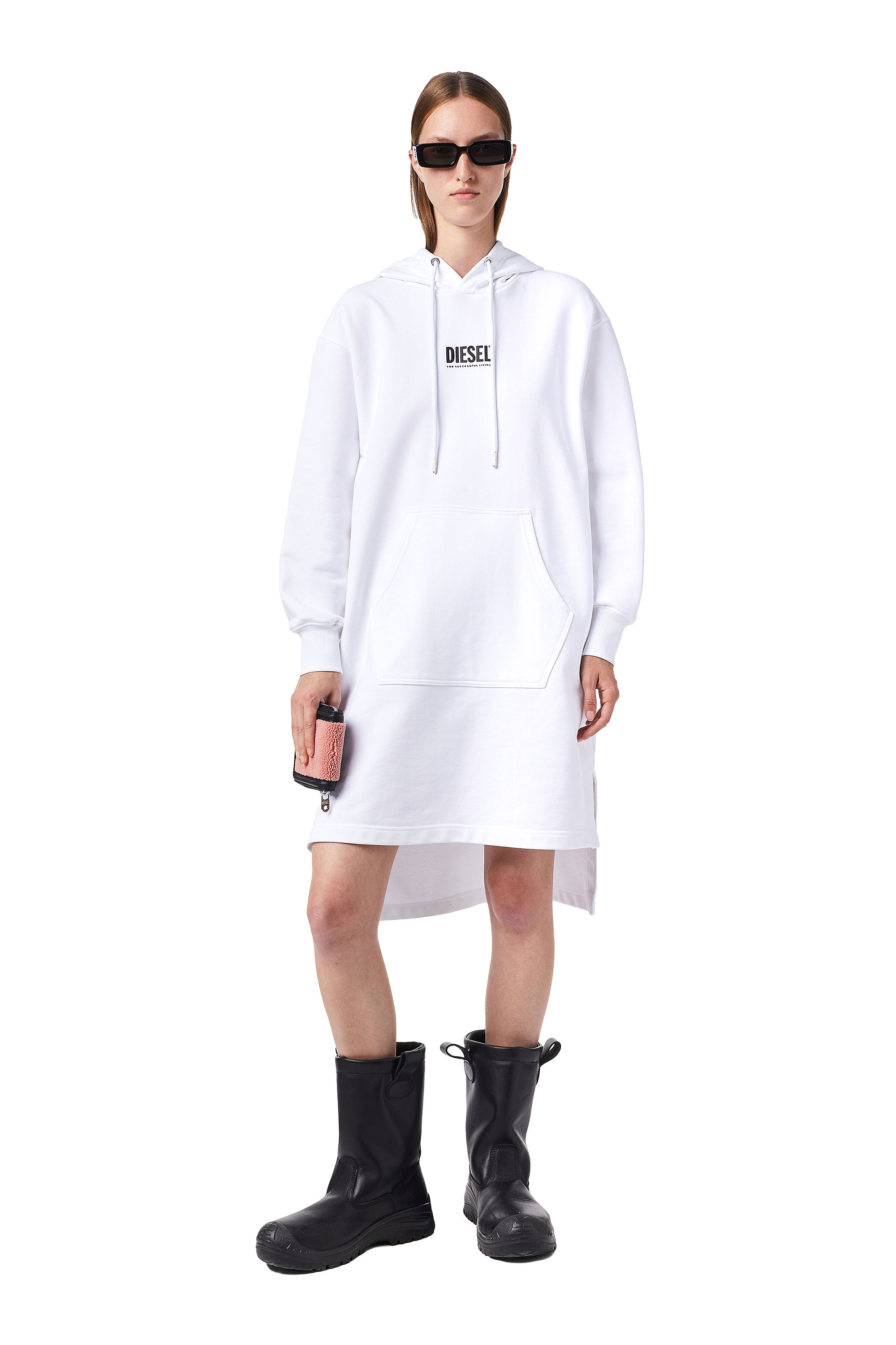 D-ILSE-ECOSMALLOGO, Bianco - Vestiti