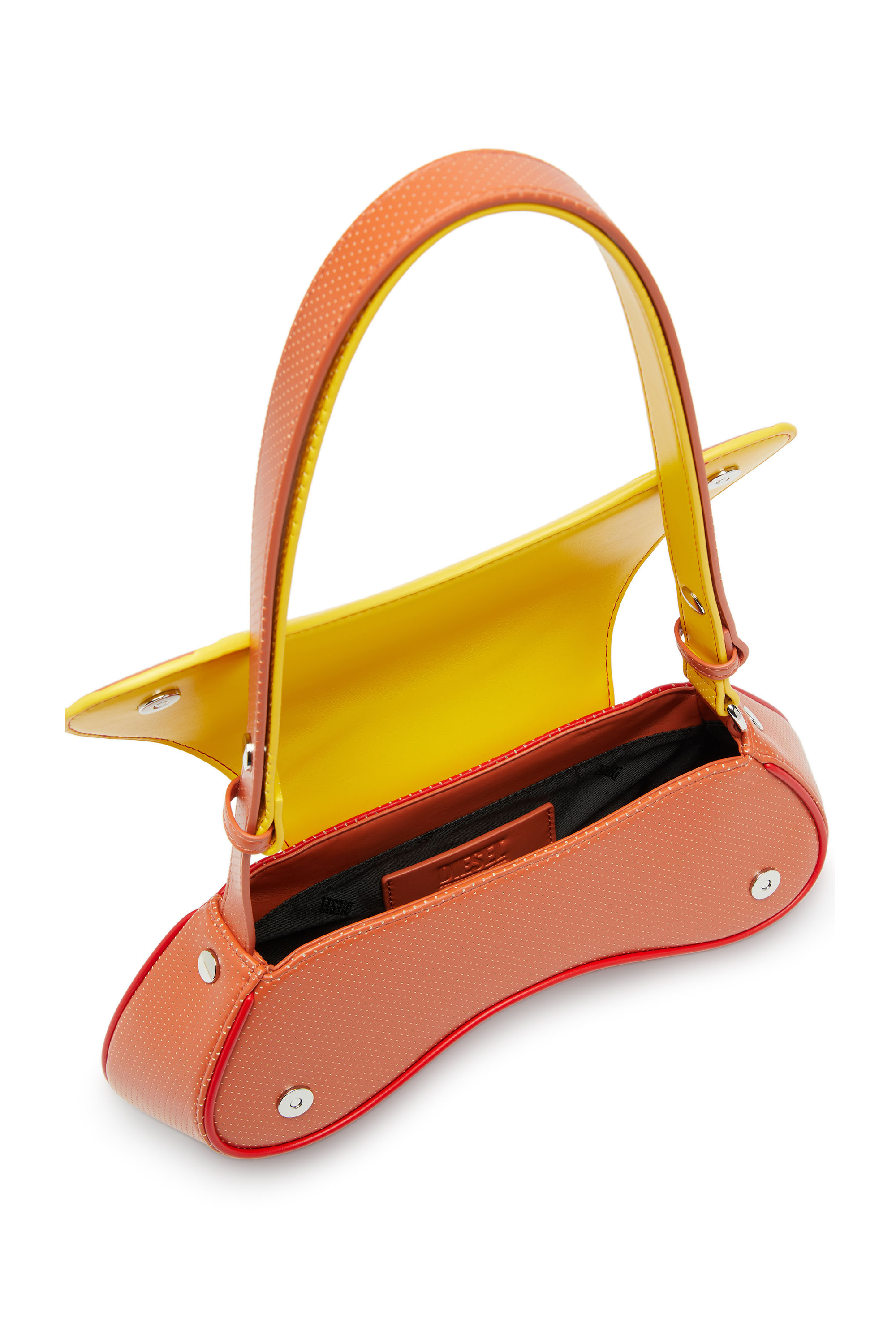 Diesel - PLAY CROSSBODY, Play - Borsa a tracolla in PU trapuntato e traforato Donna in Multicolor - 3