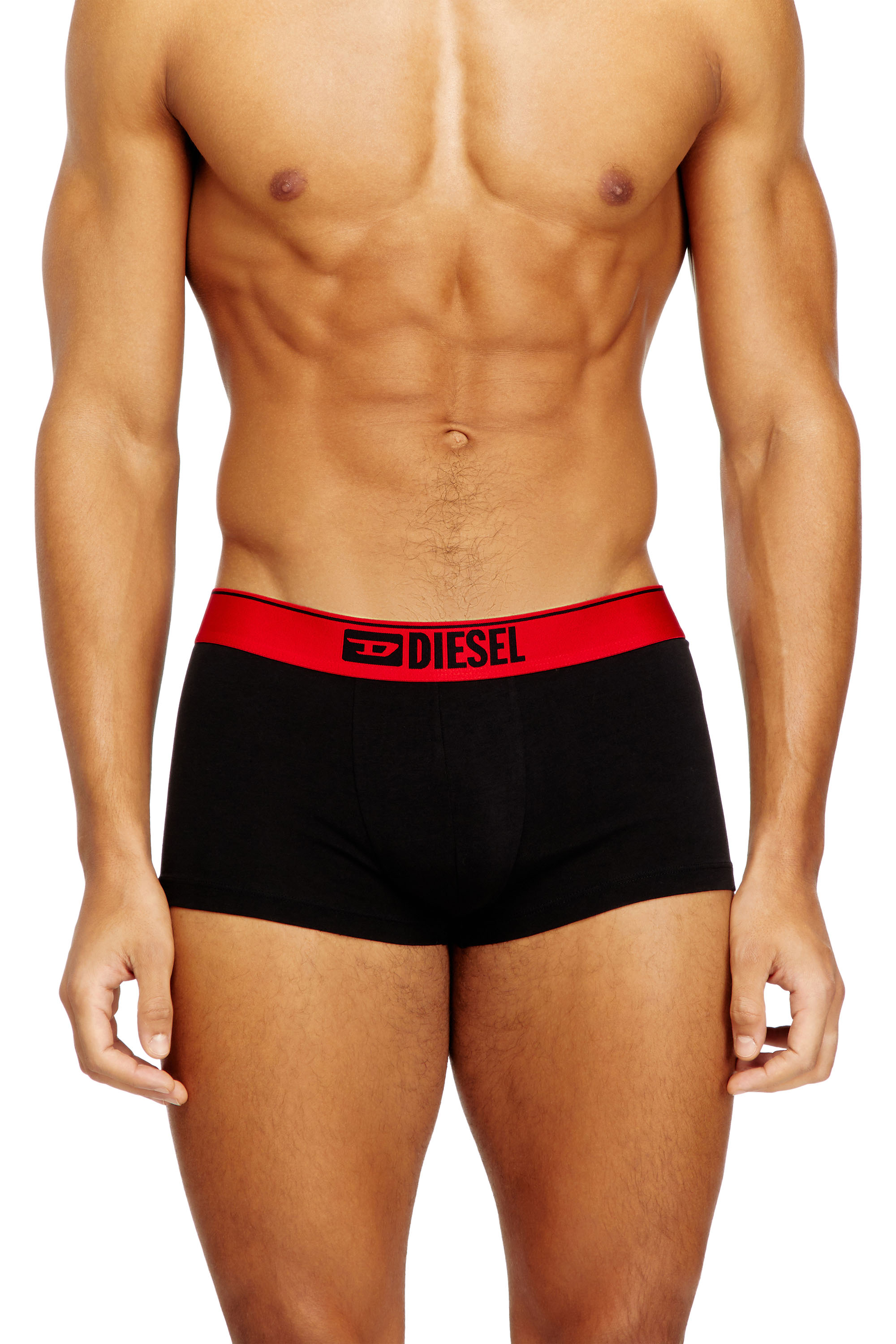 Diesel - UMBX-DAMIENTHREEPACK, Confezione da tre boxer con stampa cavallo all-over Uomo in Nero - 2