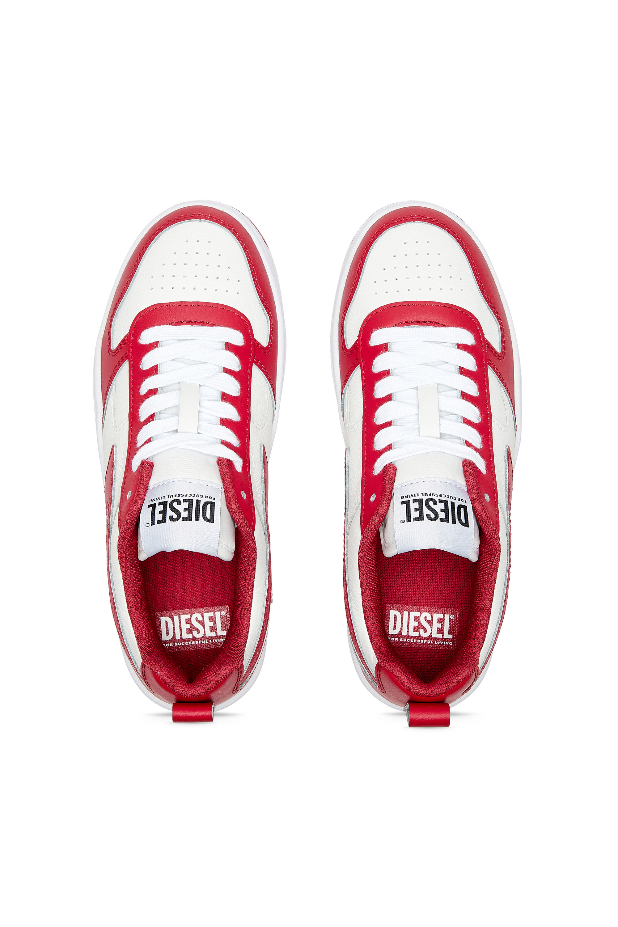 Diesel - S-UKIYO V2 LOW W, Bianco/Rosso - Image 5