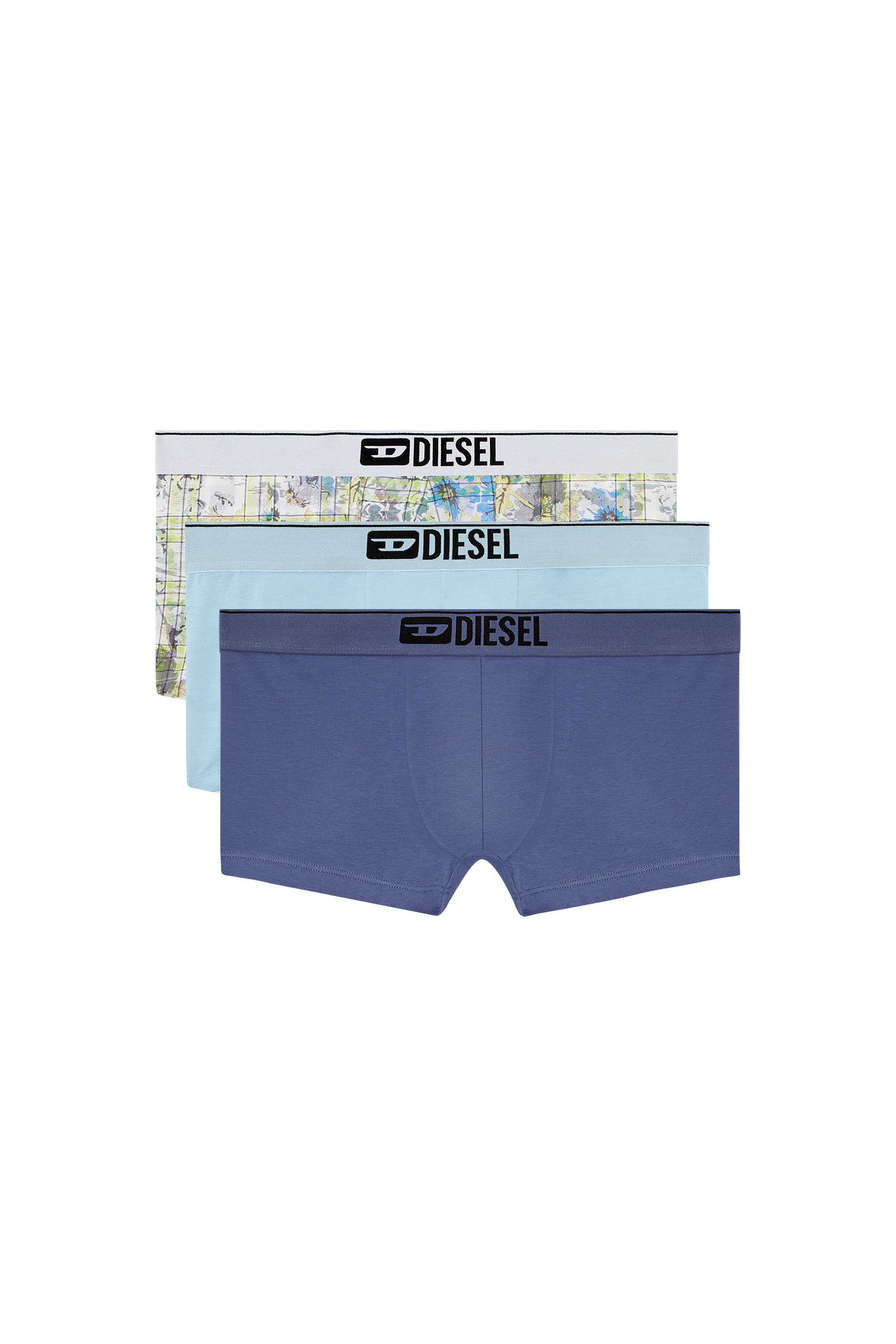 Diesel - DAMIEN-THREEPACK, Set da tre paia di boxer floreali Uomo in Multicolor - 1