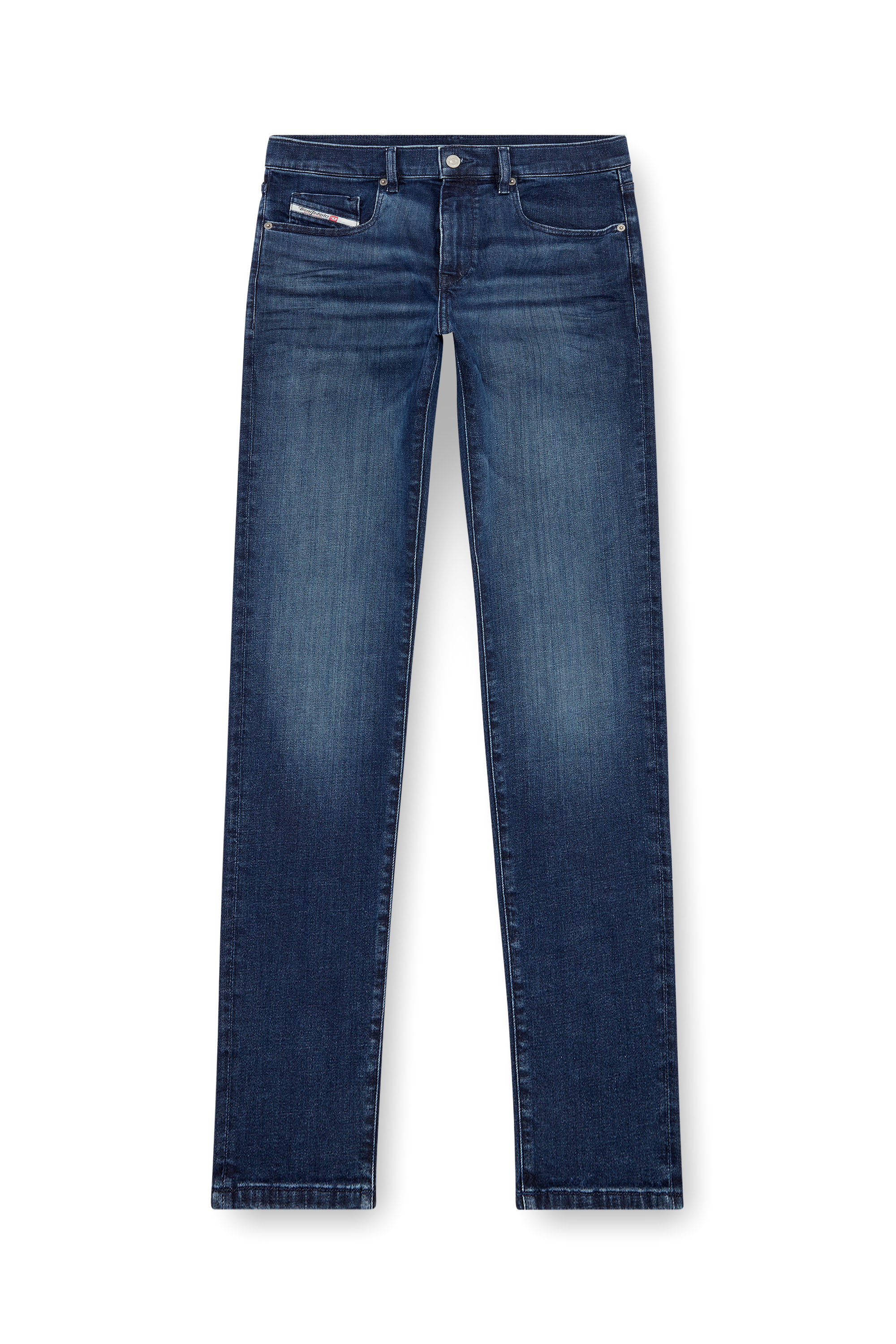 Diesel - Slim Jeans 2019 D-Strukt 0GRDJ Uomo, Blu Scuro - Image 3
