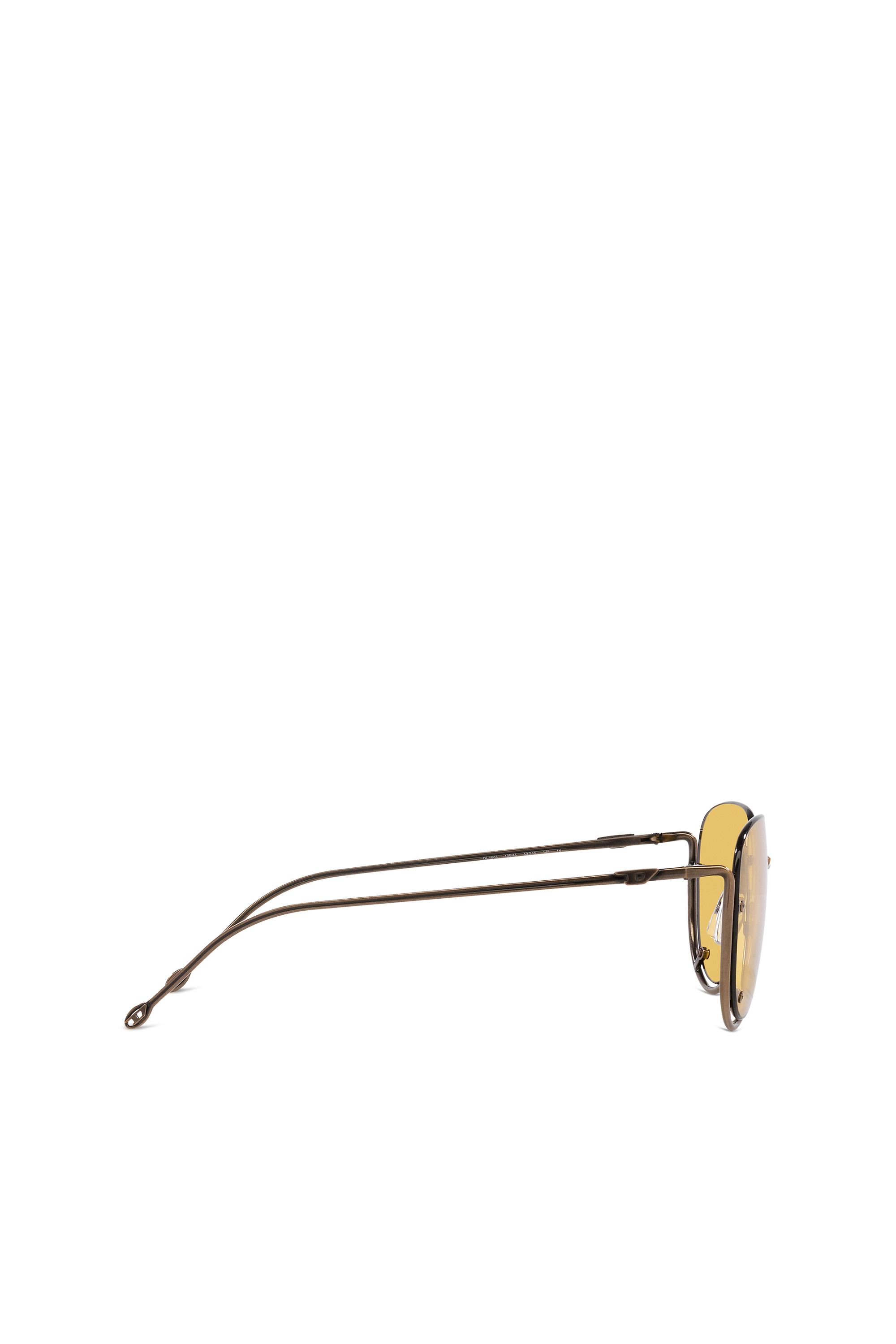 Diesel - 0DL1003, Unisex's Pilot model sunglasses in Yellow - 5