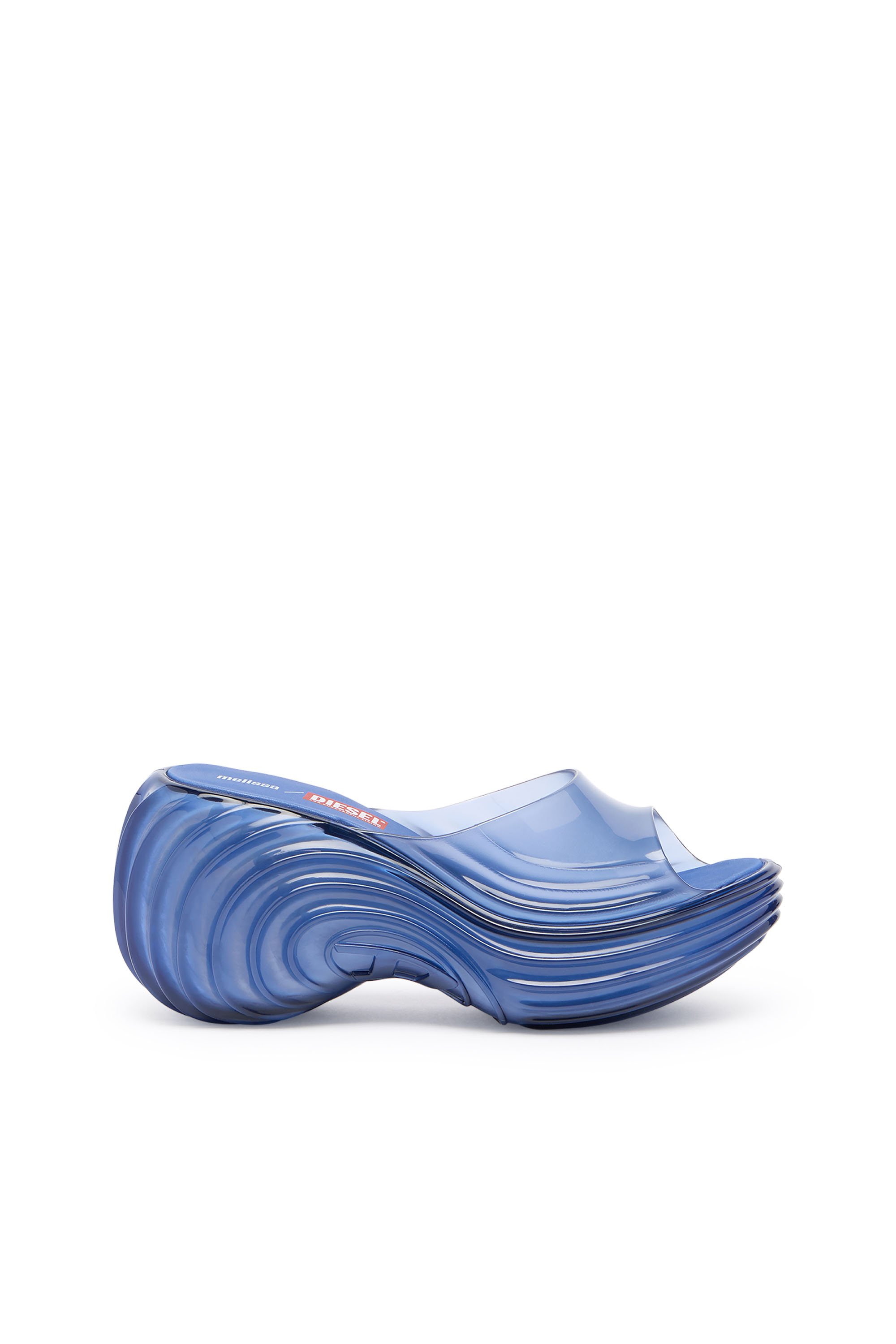 Diesel - MELISSA QUANTUM PLATFORM, Mule platform in Melflex&reg; Donna in Blu - 1