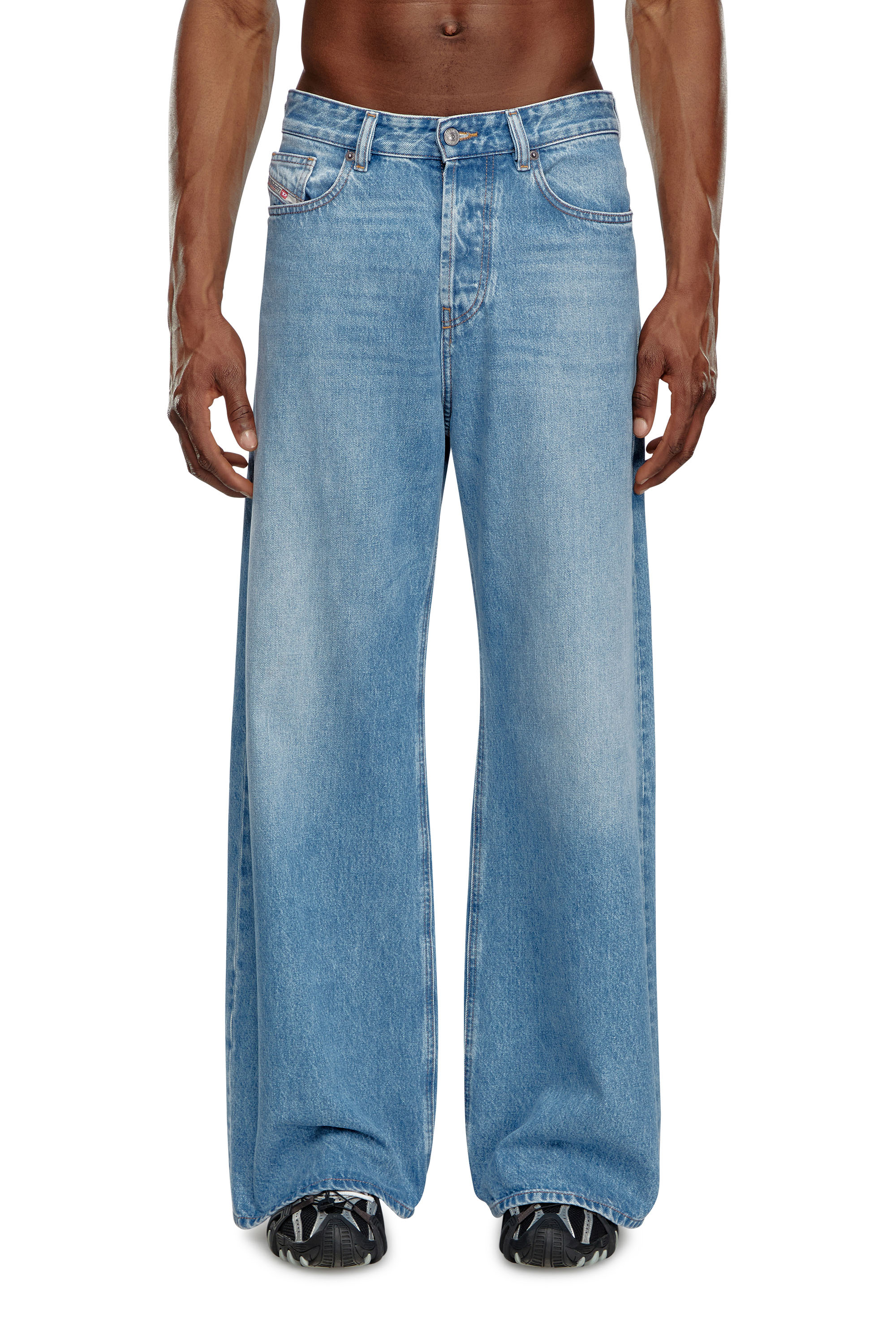 Diesel - Relaxed Jeans 1996 D-Sire 09I29 Unisex, Blu Chiaro - Image 6