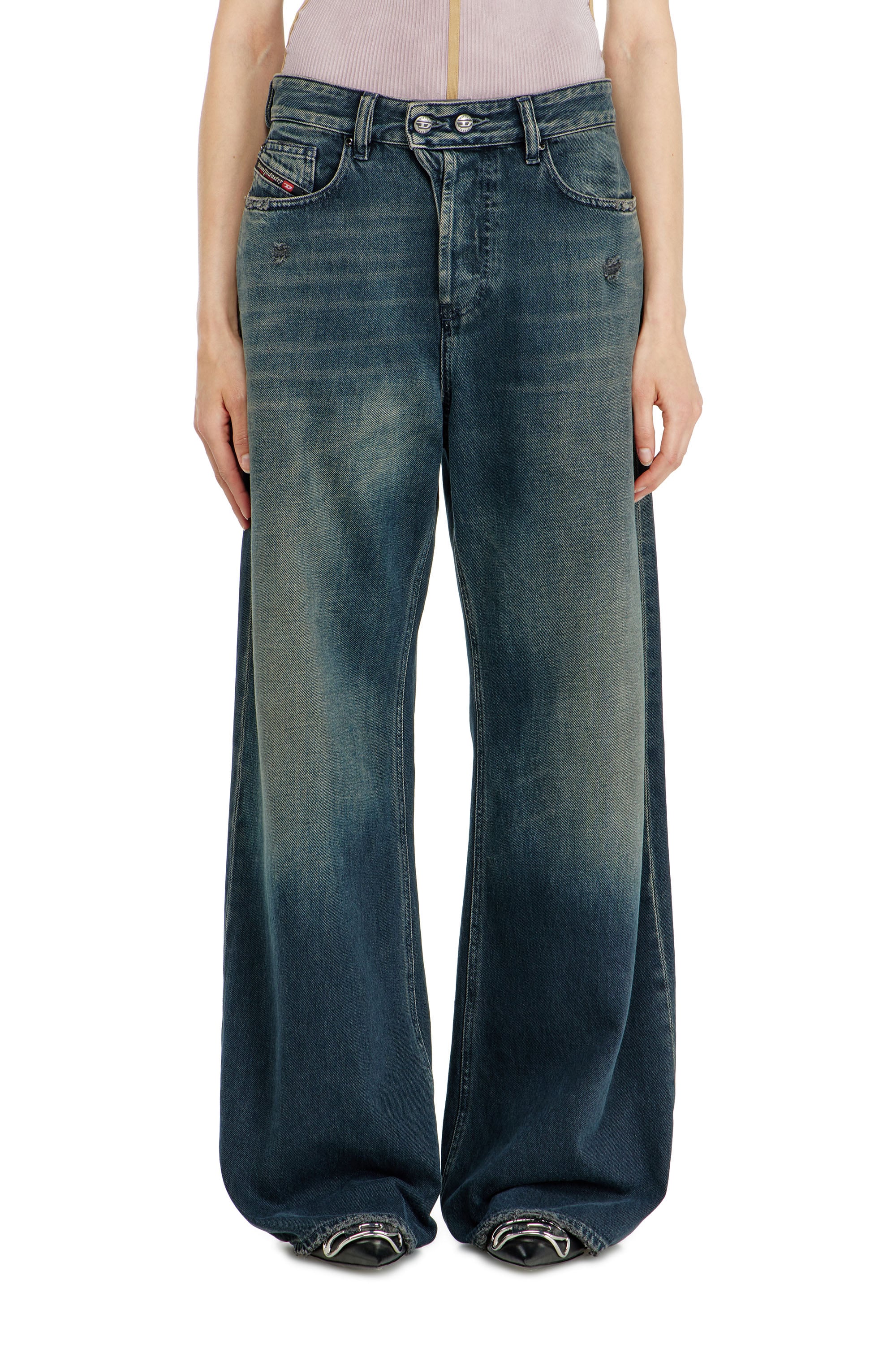 Diesel - Relaxed Jeans 1996 D-Sire 09N67 Unisex, Blu Scuro - Image 4