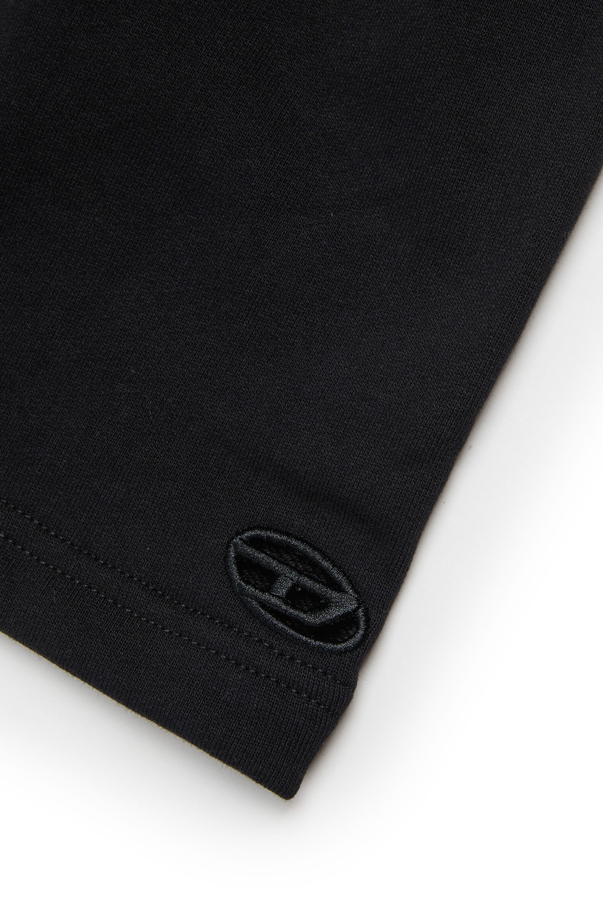 Diesel - GOSPY, Minigonna con logo Oval D cut-out Donna in Nero - 4