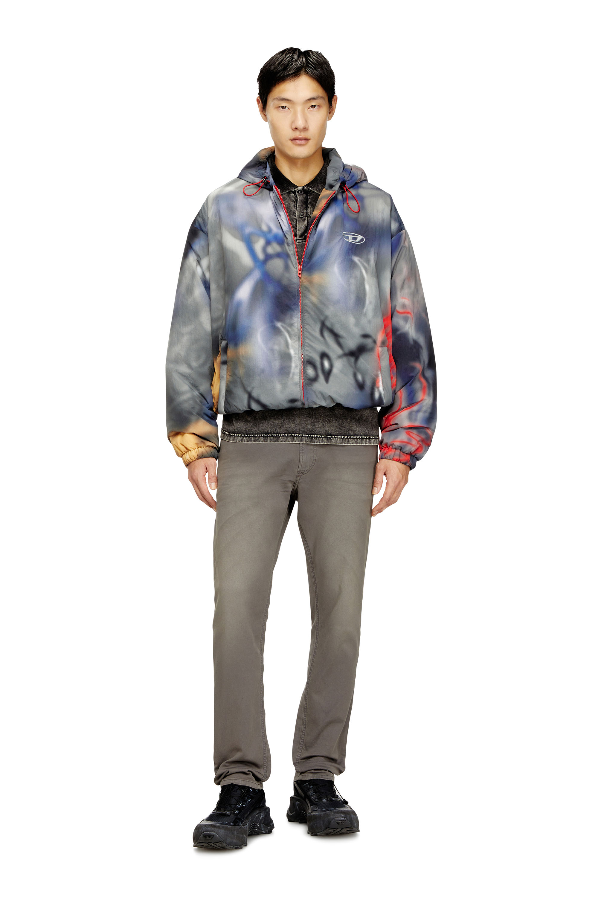 Diesel - Regular 2032 D-Krooley-BW Joggjeans® 0670M Uomo, null - Image 2