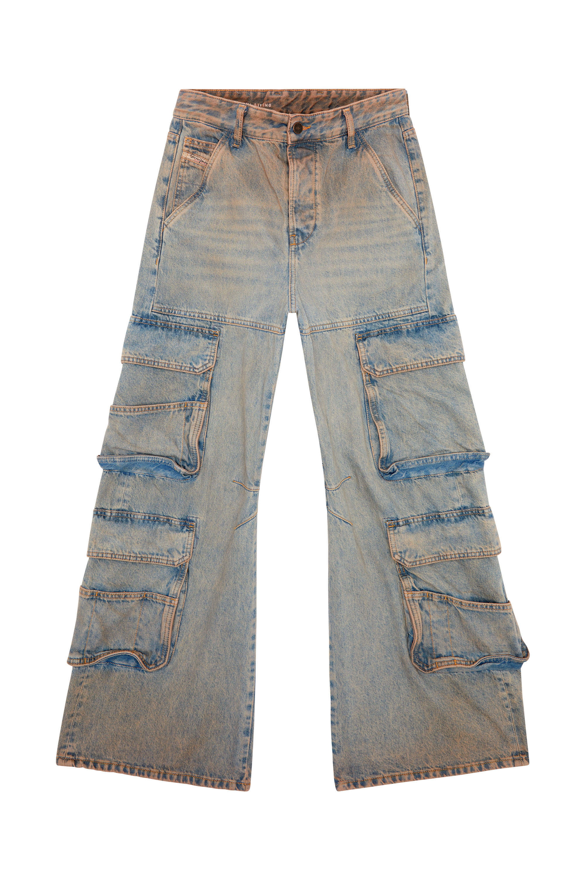 Diesel - Straight Jeans 1996 D-Sire 0KIAI, Blu Chiaro - Image 5