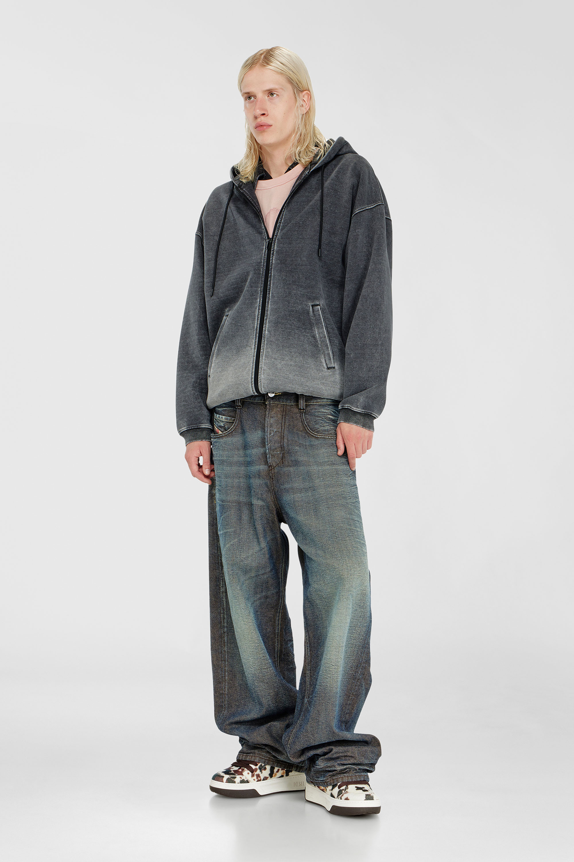 Diesel - Relaxed Jeans 1997 D-Enim-M 007EM Unisex, Blu Scuro - Image 2