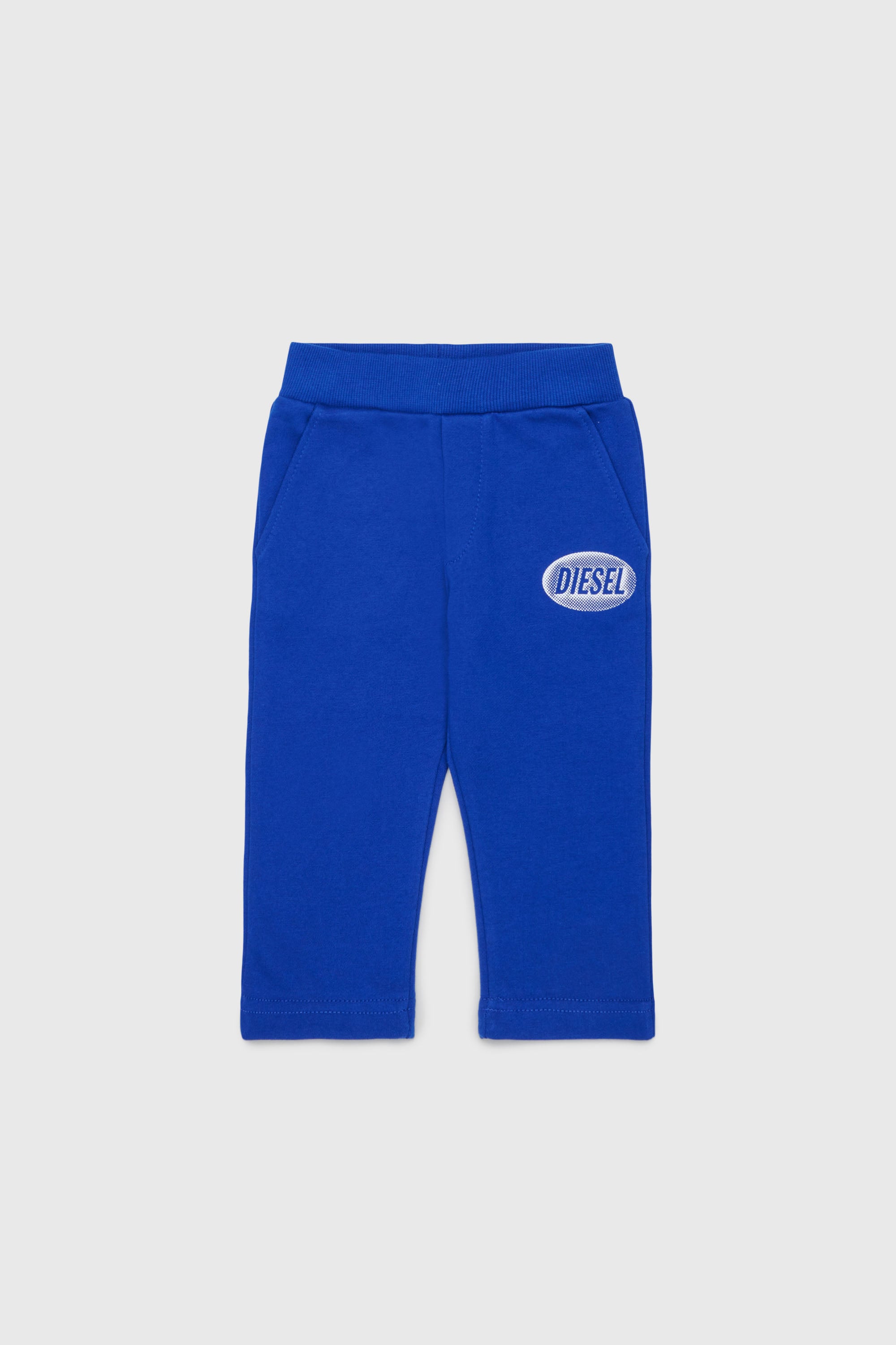 Diesel - PDSELB, Pantaloni in cotone con stampa logo Unisex in Blu - 1