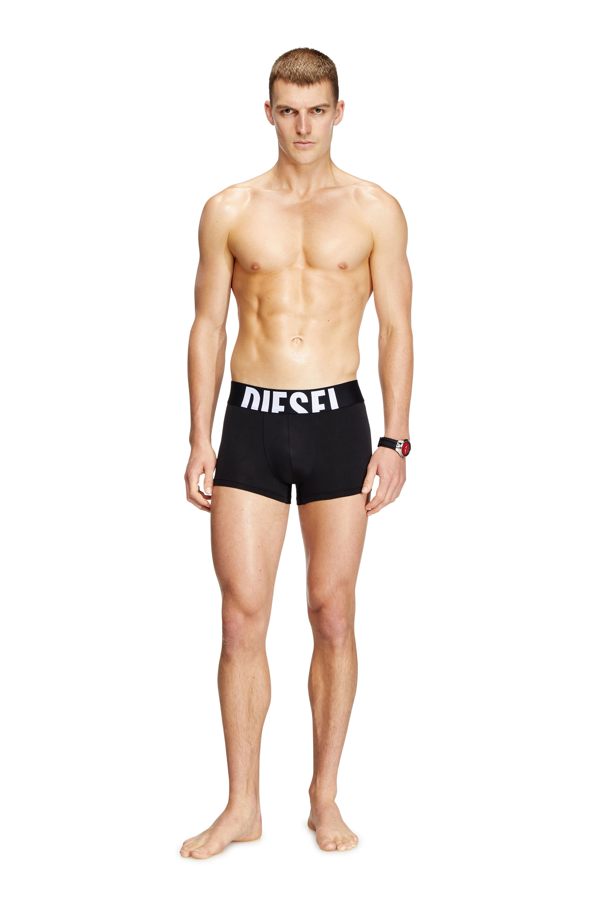 Diesel - DAMIEN-D-POP-3PACK-55, Set da tre paia di boxer in microfibra Uomo in Nero - 1