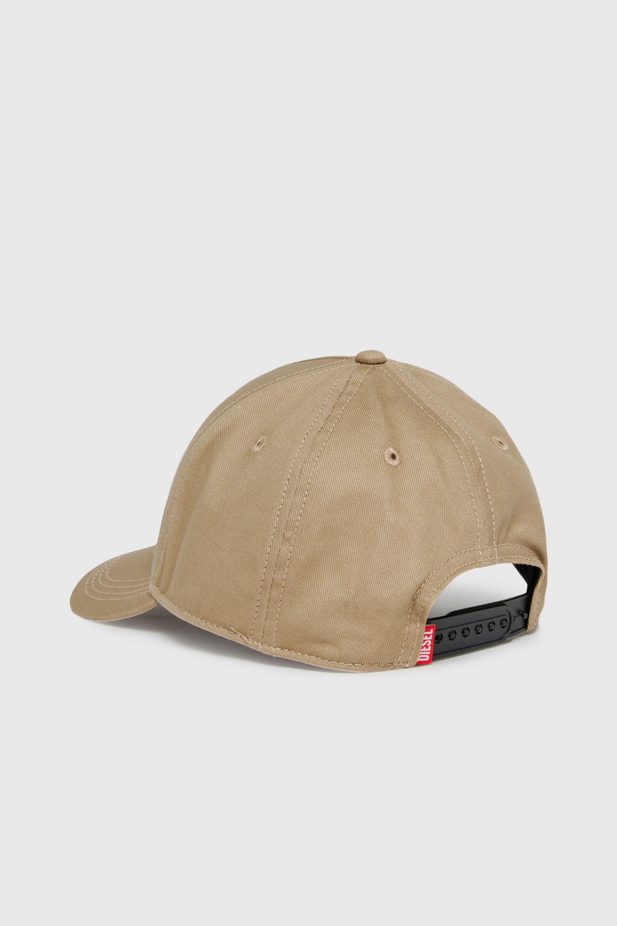 Diesel - FLIMO, Cappellino da baseball con stampa Oval D logo Uomo in Marrone - 2