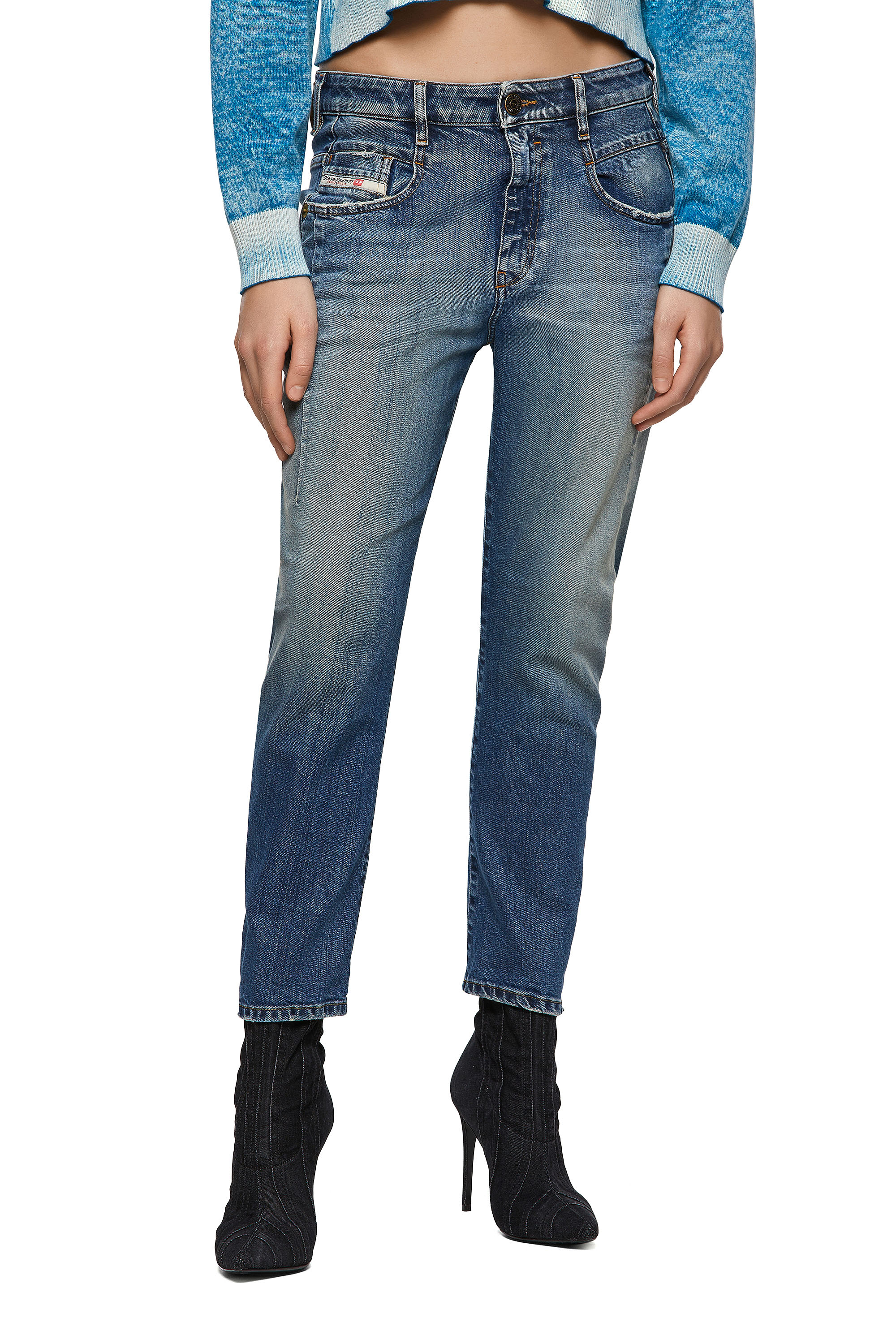 Fayza 09A08, Blu medio - Jeans