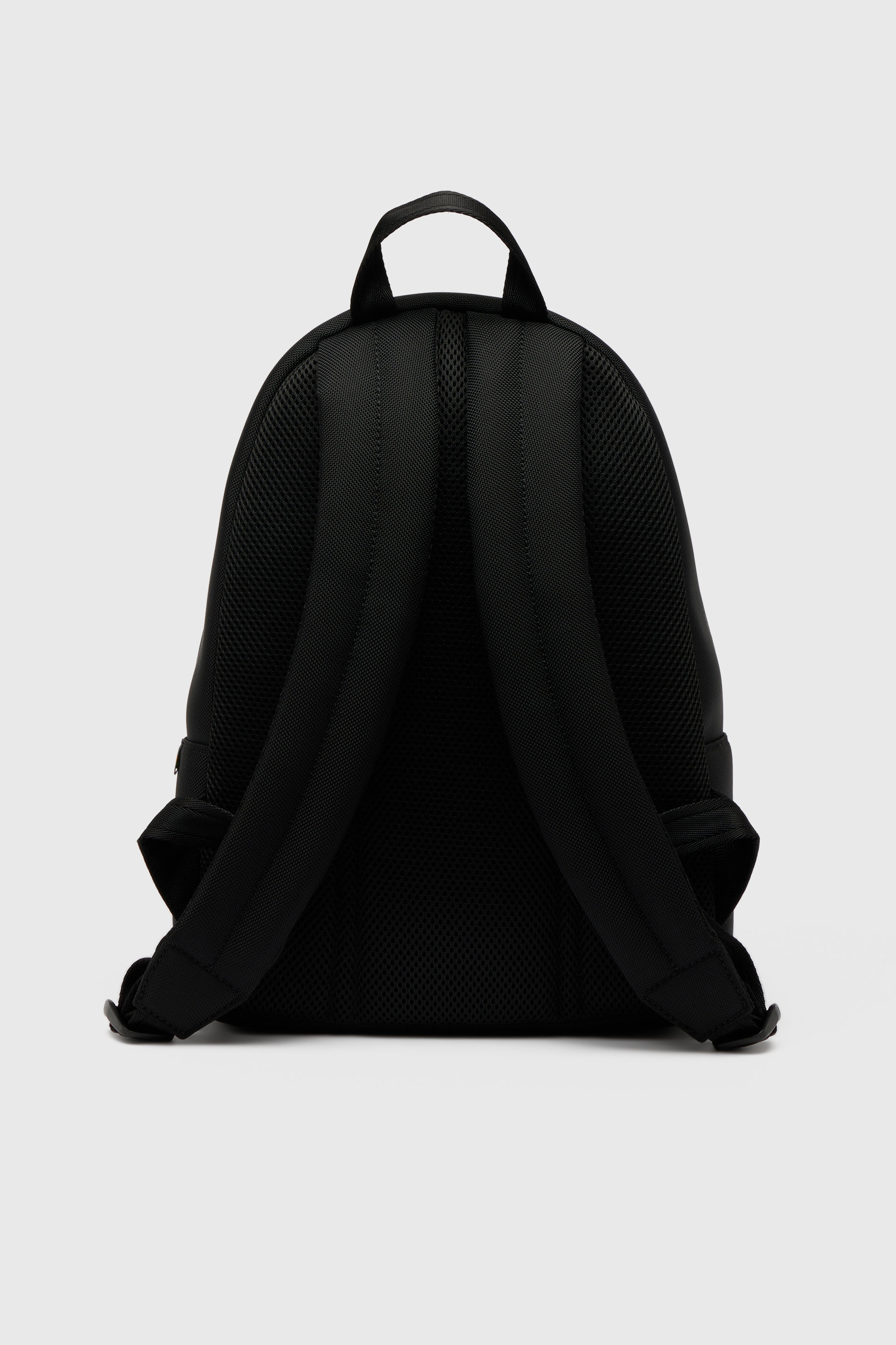 Diesel - HOLI-D BACKPACK M, Holi-D - Zaino in nylon con Logo Oval D Unisex in Nero - 2