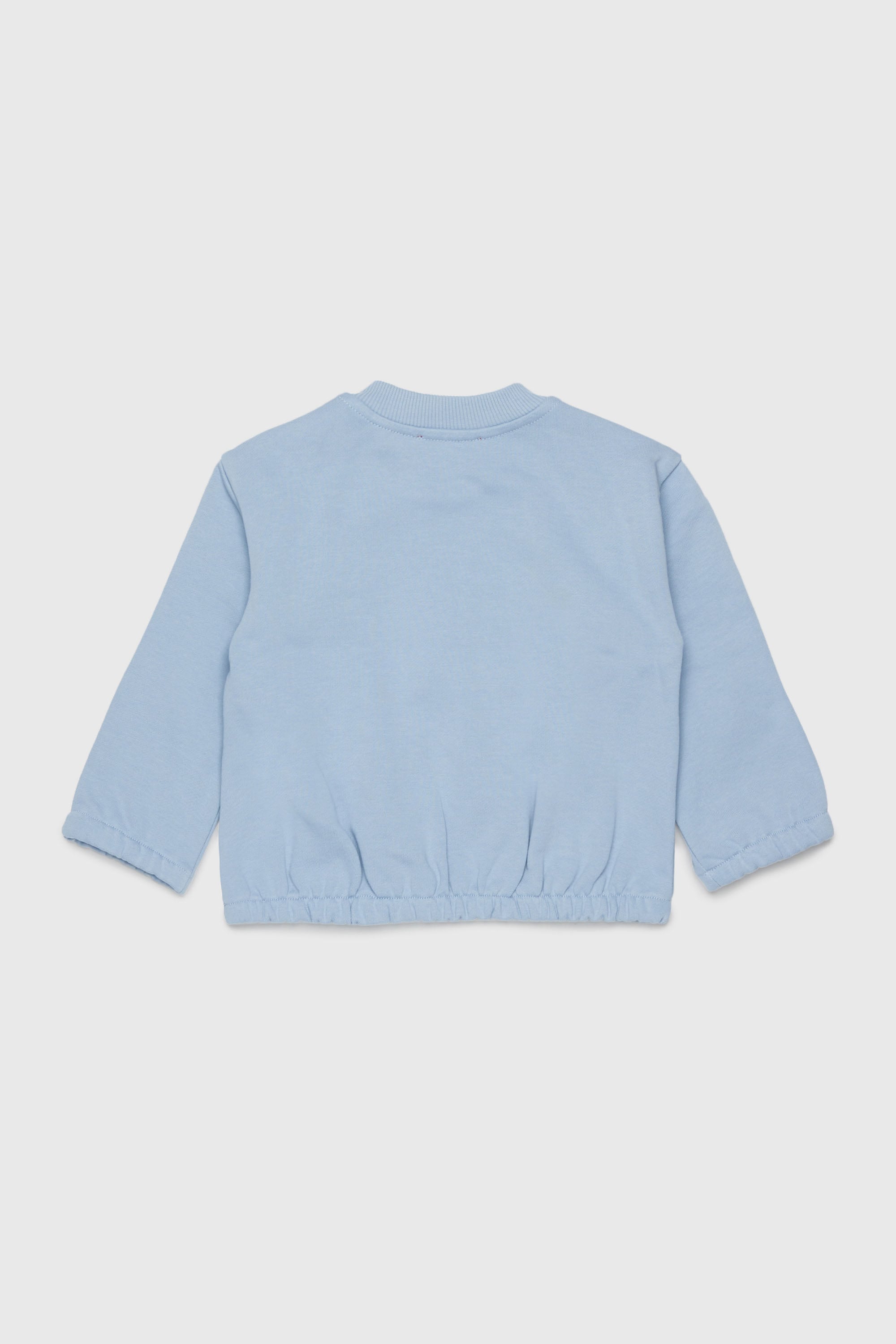 Diesel - SFUMB, Felpa in cotone con stampa logo starburst Donna in Blu - 2