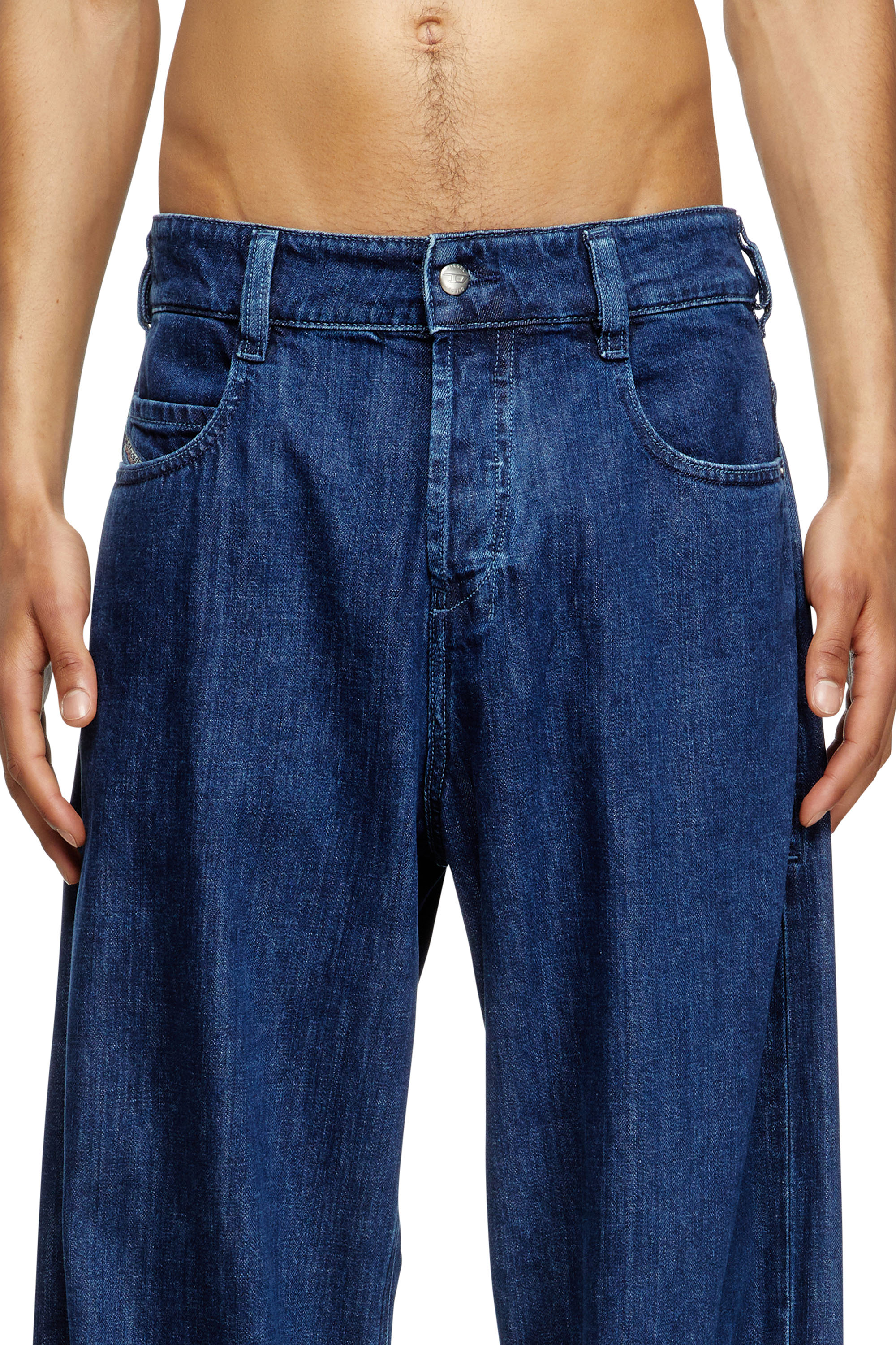 Diesel - Relaxed Jeans 1997 D-Enim 0DBDX Unisex, Blu Scuro - Image 5