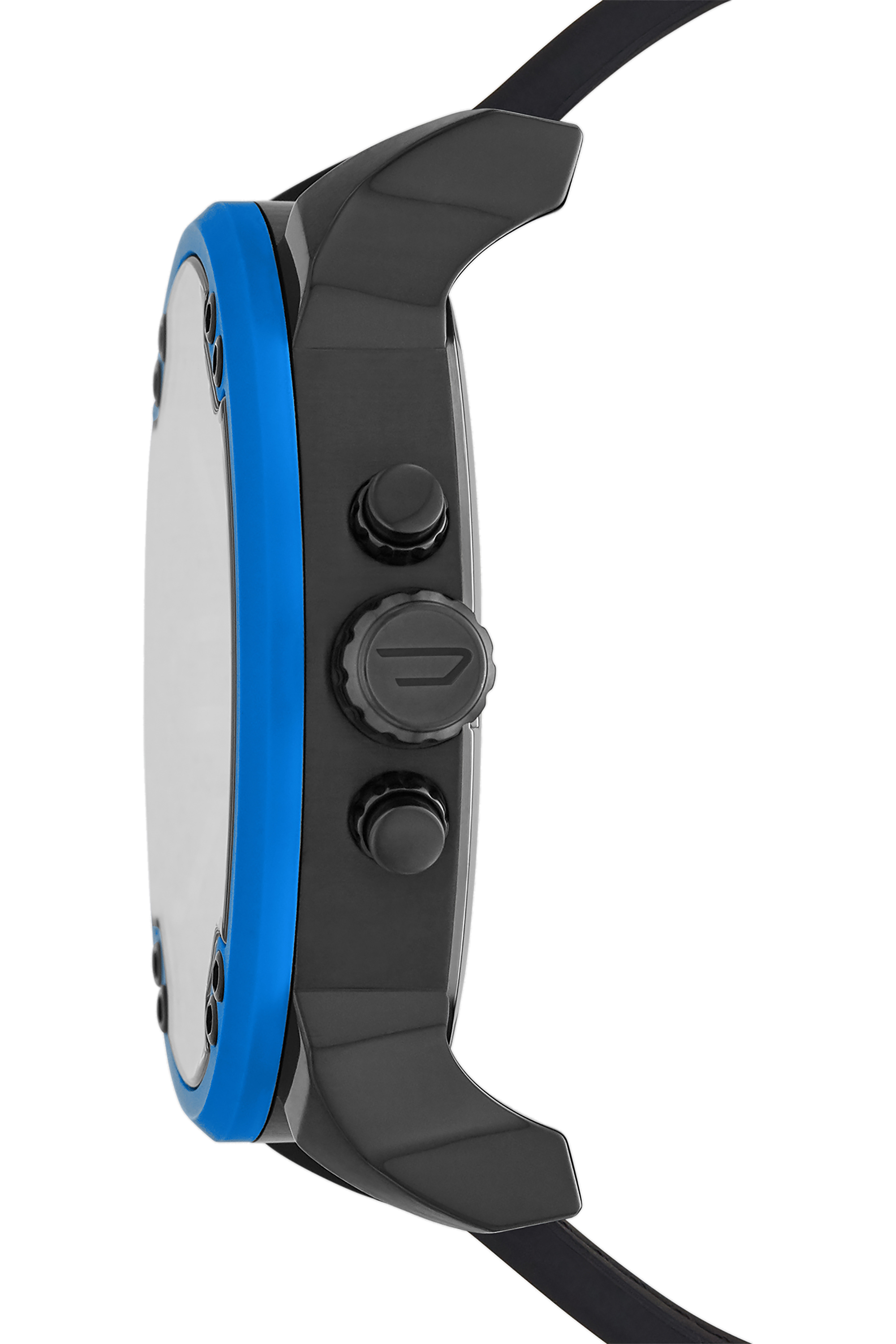 Diesel - DZ7434, Cronografo Mr. Daddy 2.0 con cinturino in nylon e silicone blu Uomo in Multicolor - 3