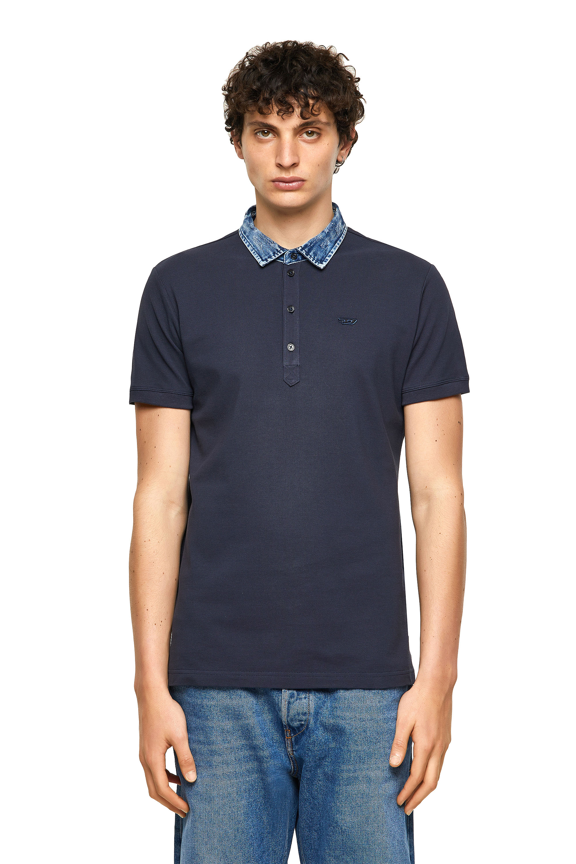 T-MILES-NEW, Blu Scuro - Polo