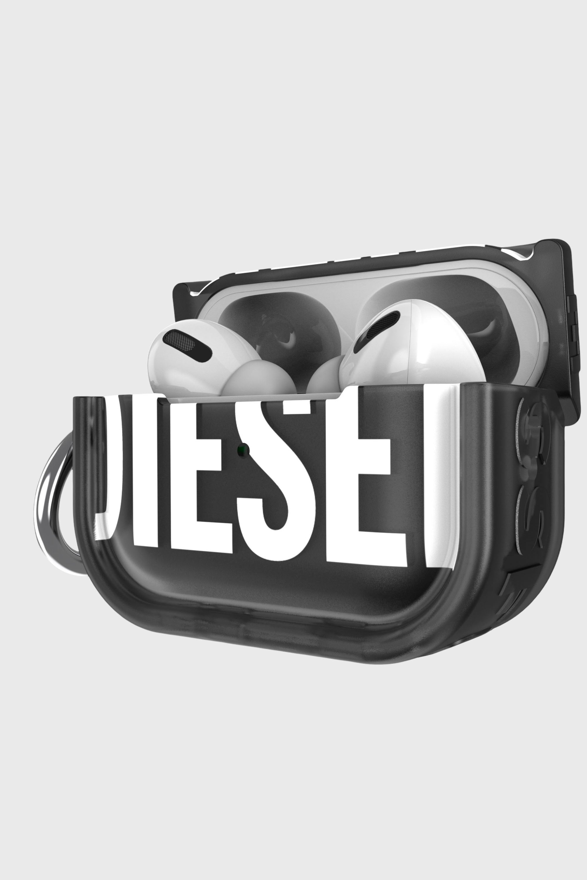 Diesel - 60451  AIRPODS CASE AIRPODS CASE, Custodia Biscotto Bumper per Airpods Pro / Pro 2 Unisex in Nero - 2
