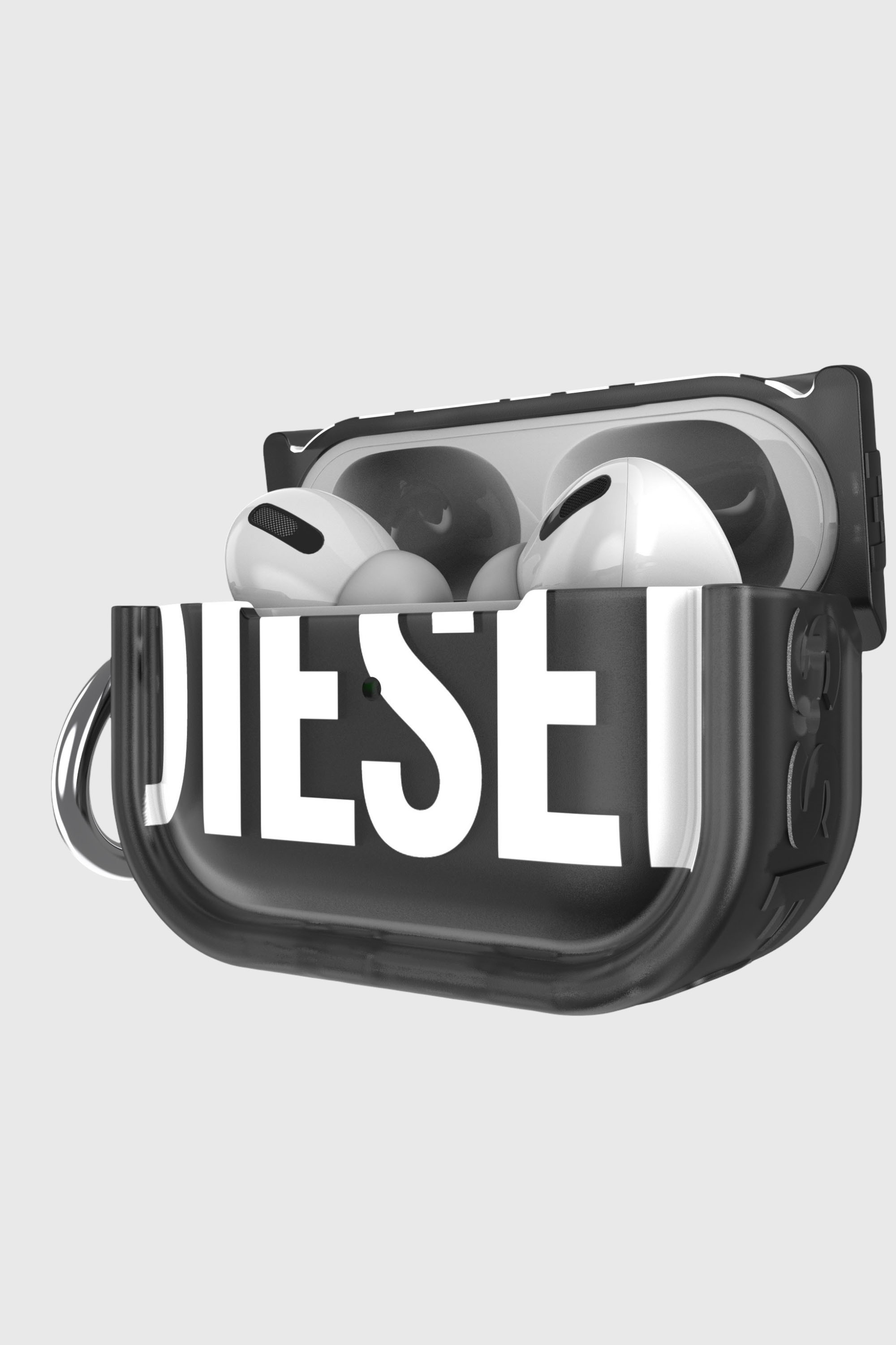 Diesel - 60451  AIRPODS CASE AIRPODS CASE, Custodia Biscotto Bumper per Airpods Pro / Pro 2 Unisex in Nero - 2