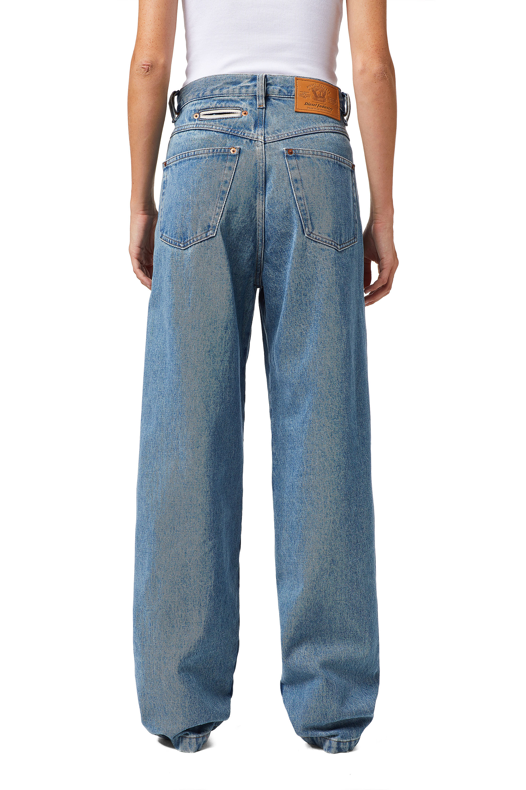 Diesel - DXD-2P1 0EHAP Straight Jeans, Blu Chiaro - Image 2