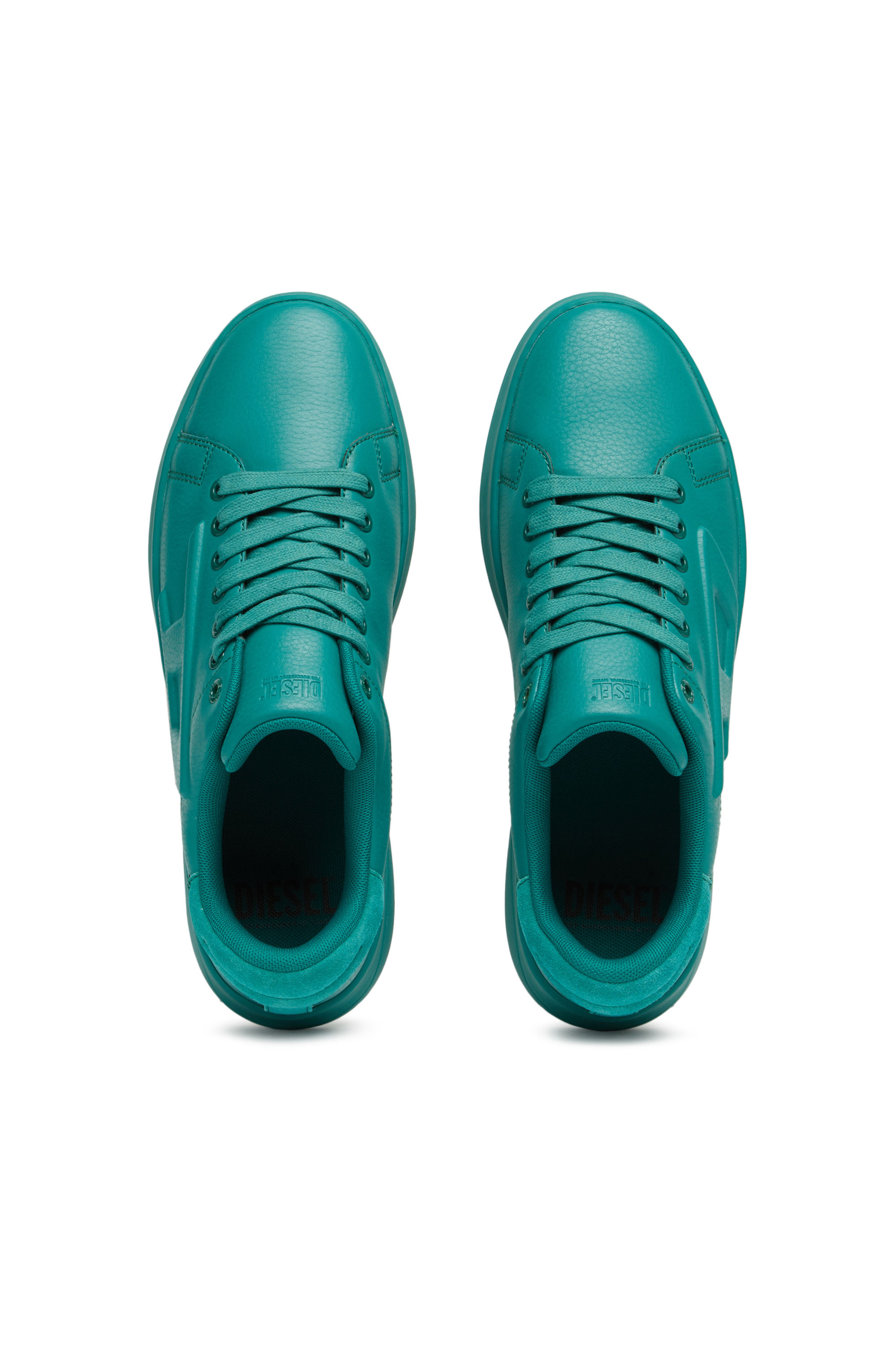 Diesel - S-ATHENE LOW, S-Athene Low-Sneaker con logo D a rilievo Uomo in Verde - 5