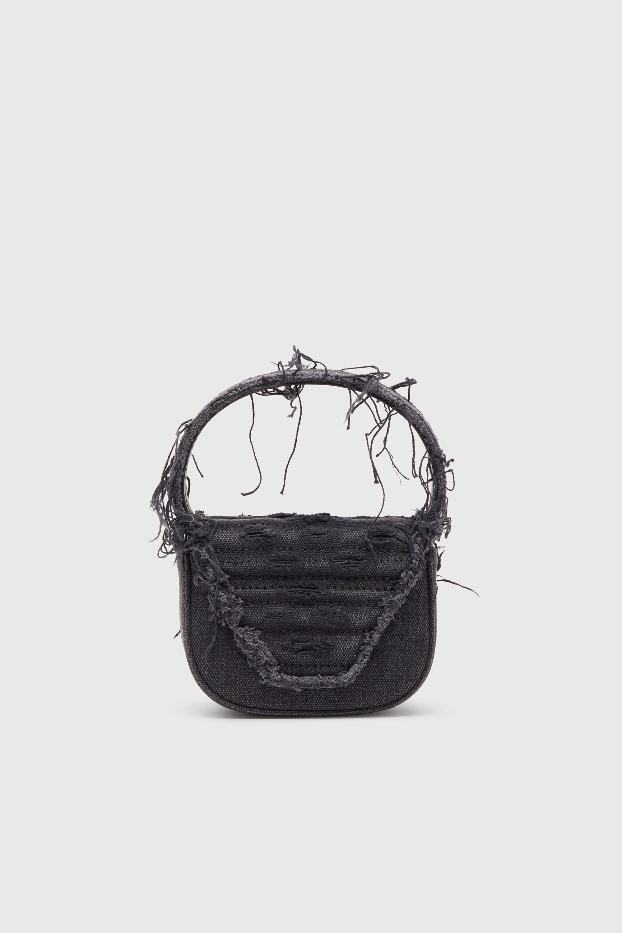 Diesel - 1DR XS, 1DR XS-Iconica mini borsa in tela e pelle Donna in Nero - 2