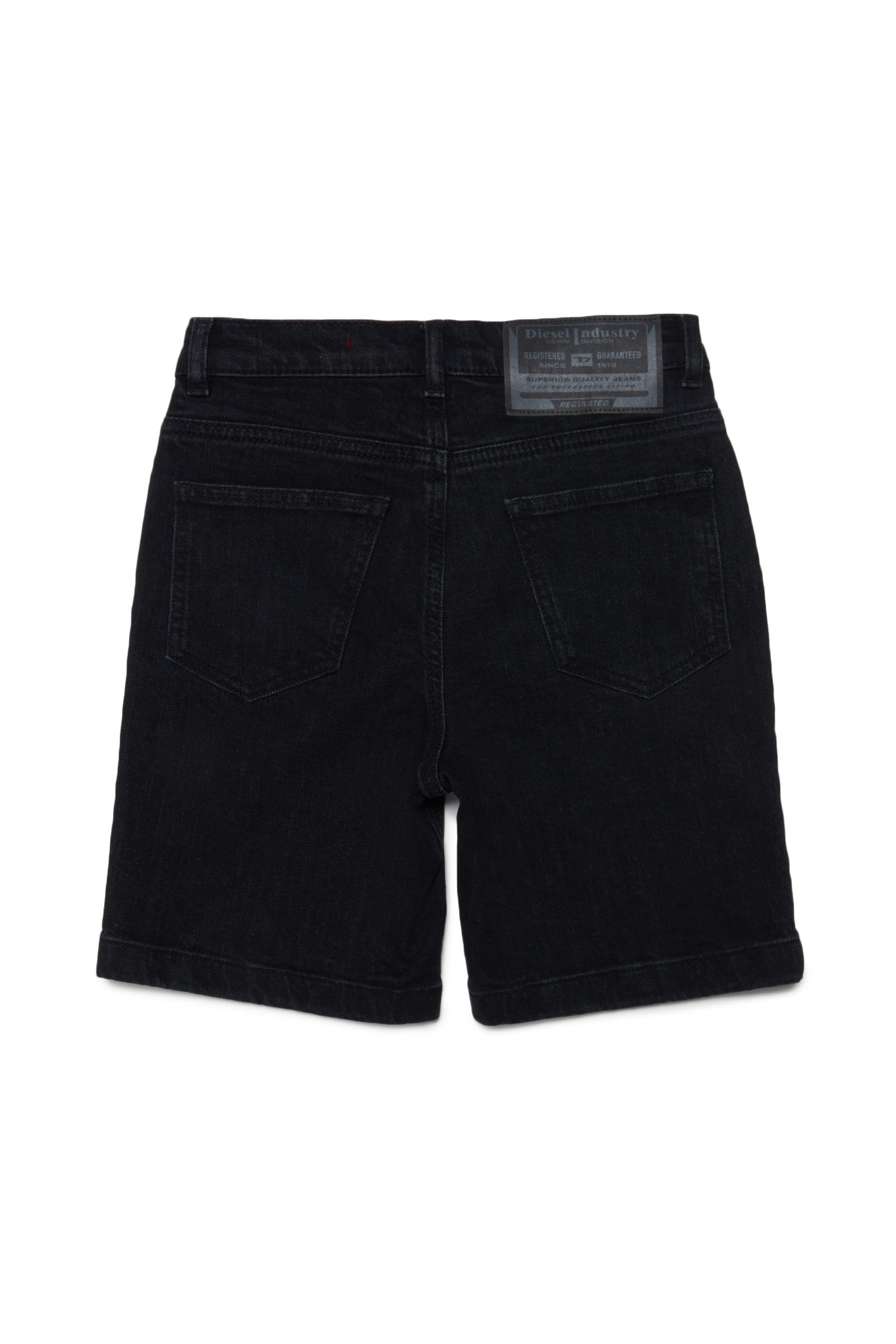 Diesel - D-MACS-SH-J, Man Bermuda shorts in denim in Black - Image 2