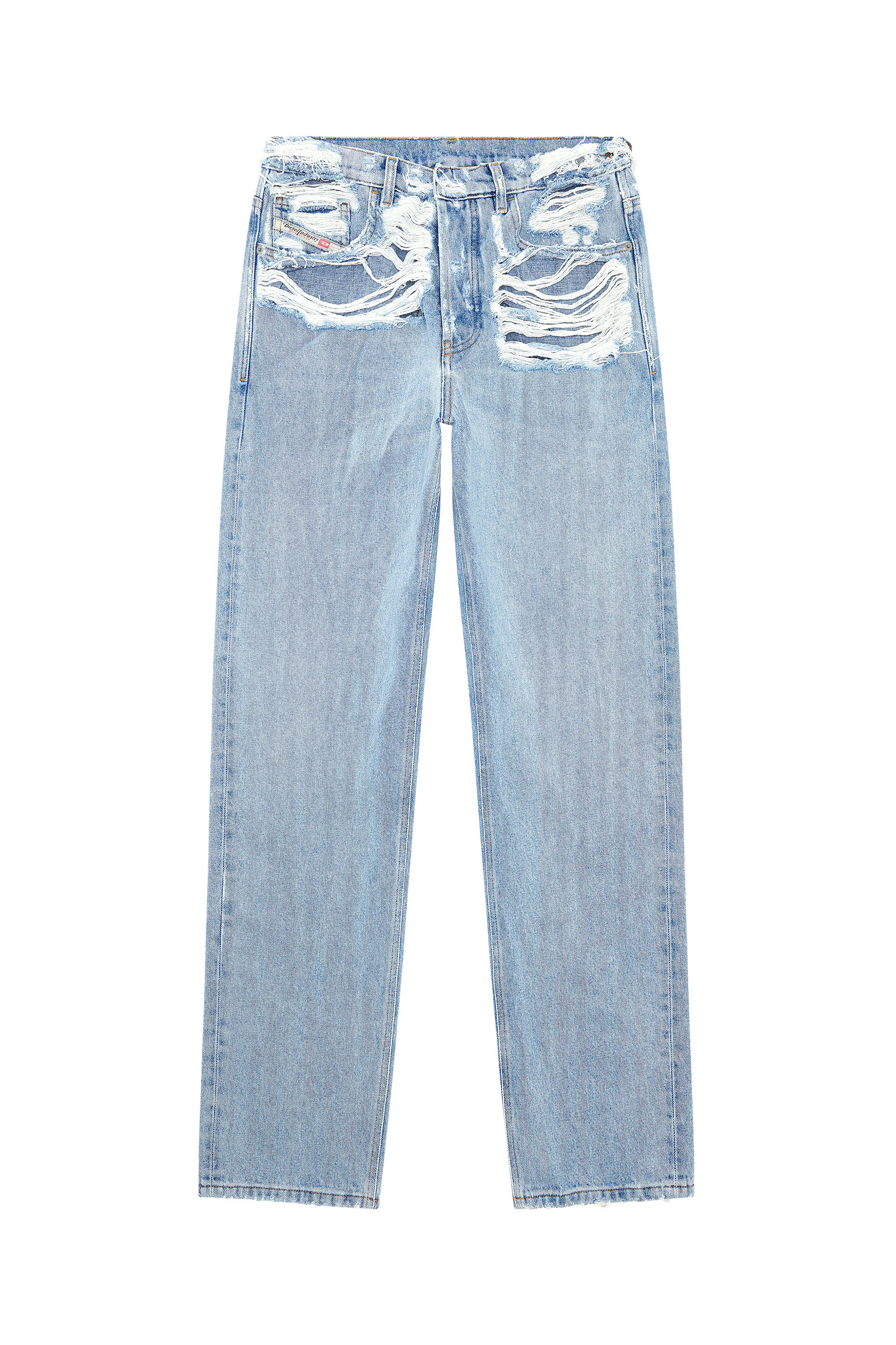 Diesel - Straight Jeans D-Ark 007S3, Blu Chiaro - Image 5