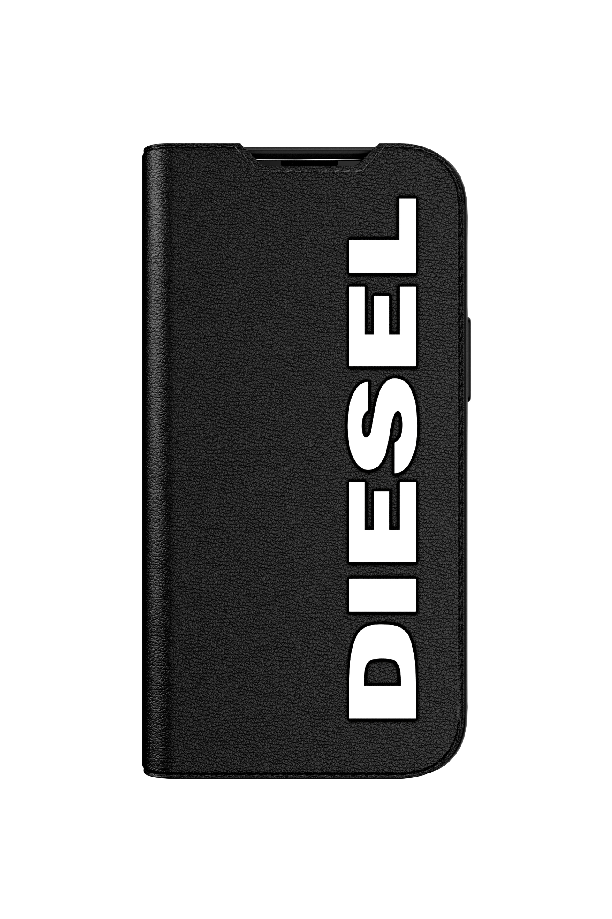 Diesel - 47158 BOOKLET CASE, Custodia a portafoglio per iPhone 13/13 Pro Unisex in Nero - 2