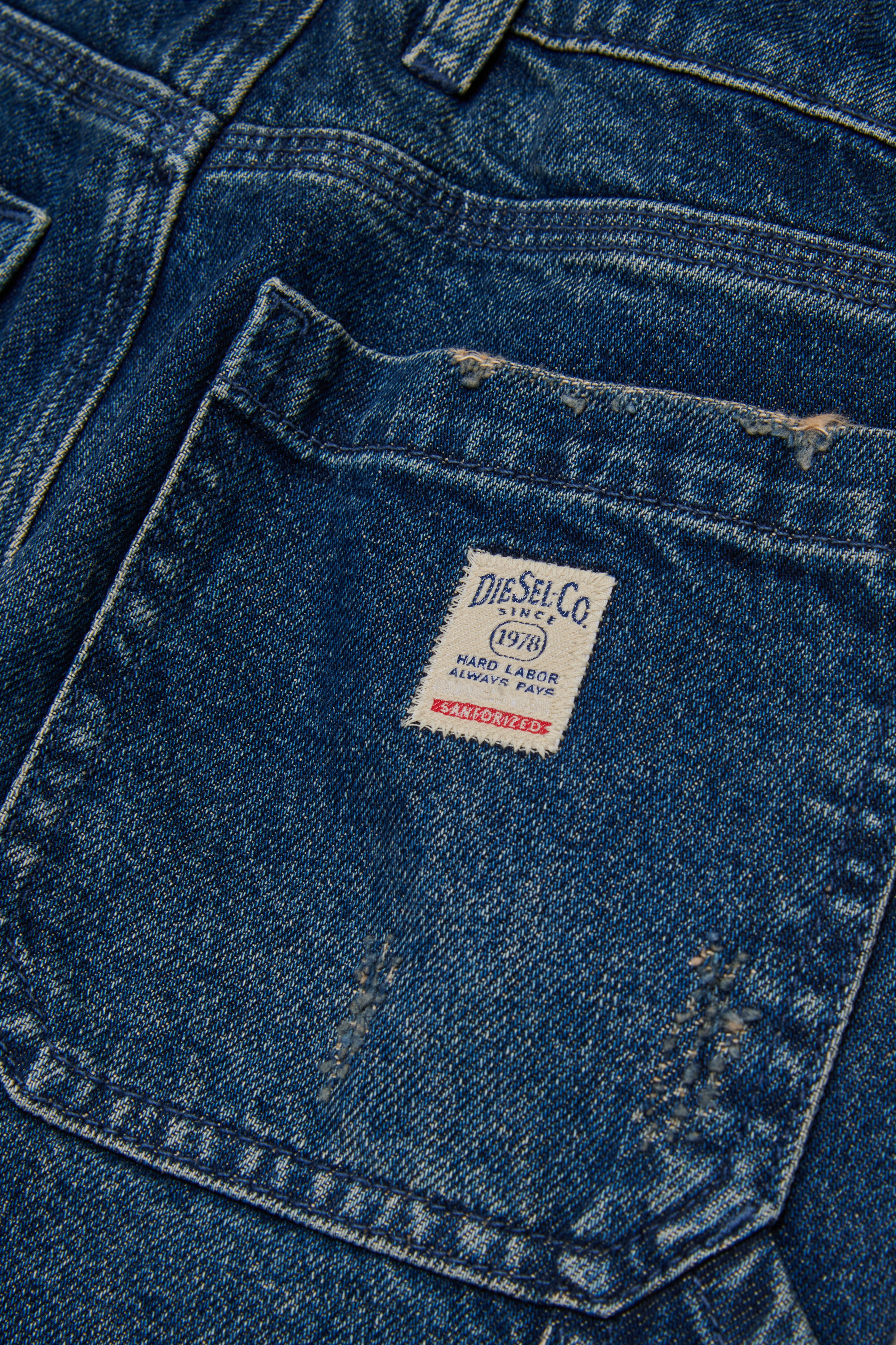 Diesel - D-ARGJX-WORK-J Donna, Blu Scuro - Image 4