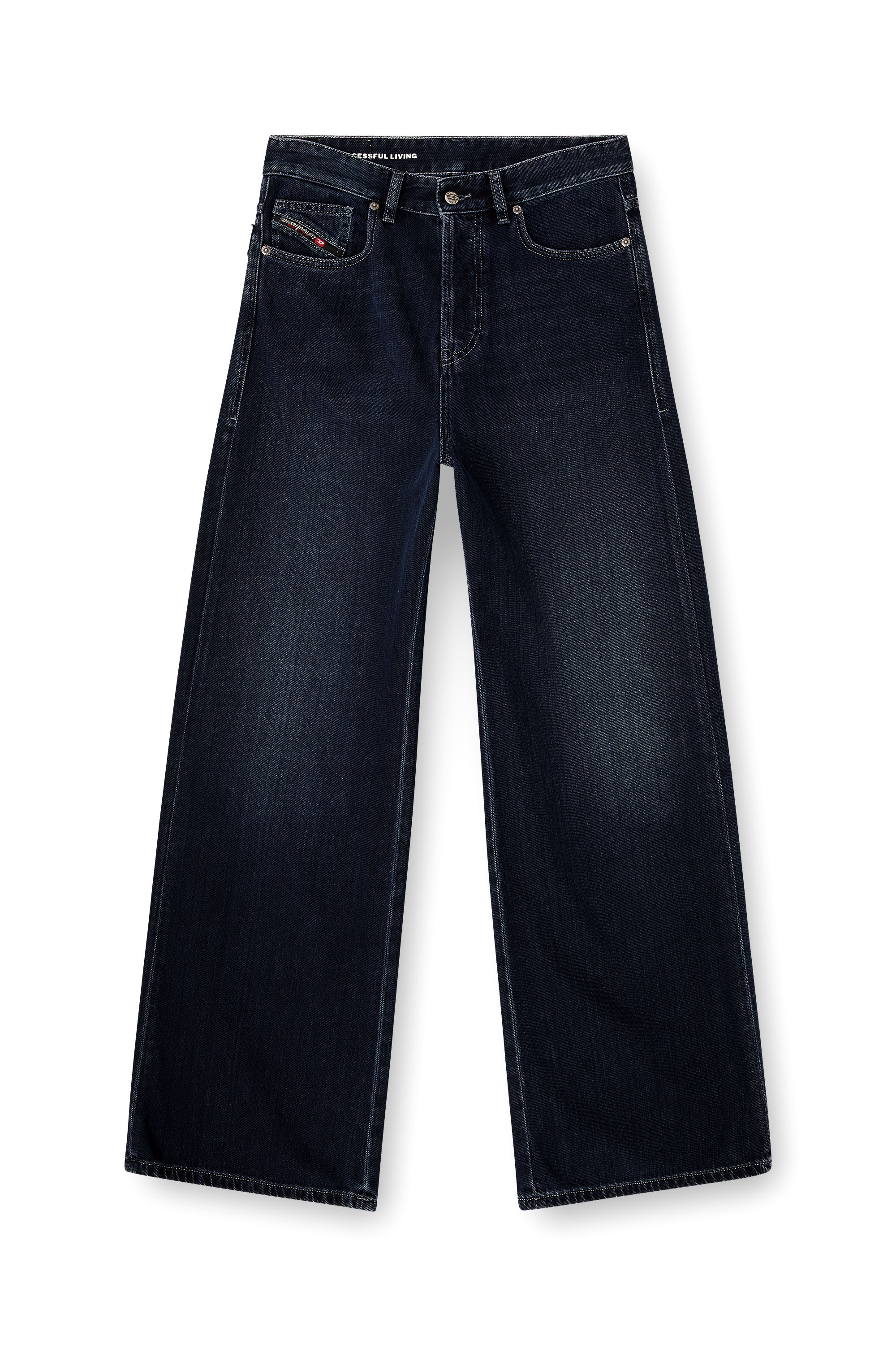 Diesel - Relaxed Jeans 1996 D-Sire 09Q19 Donna, Blu Scuro - Image 3
