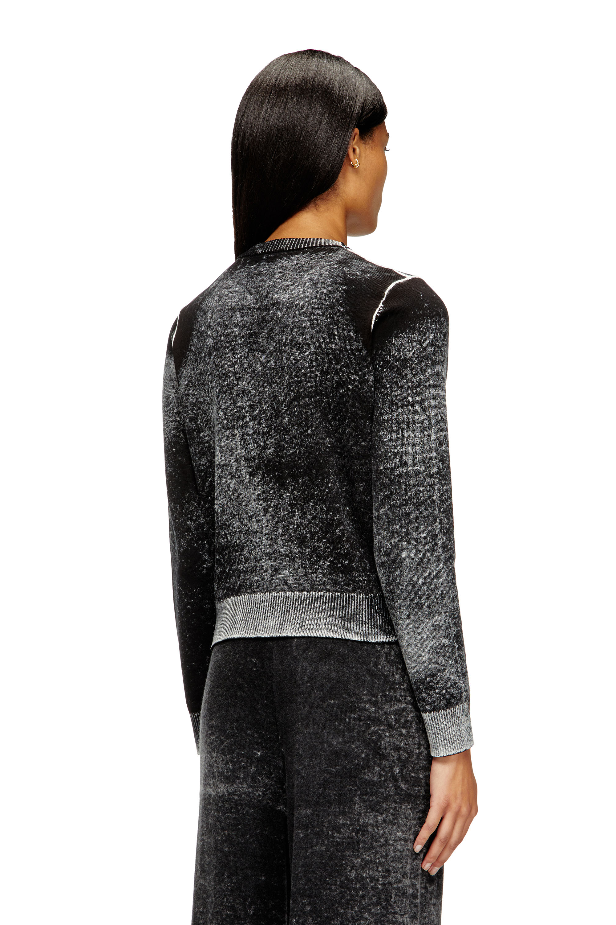 Diesel - M-LOVRE, Maglia con stampa interna sfumata Donna in Multicolor - 4