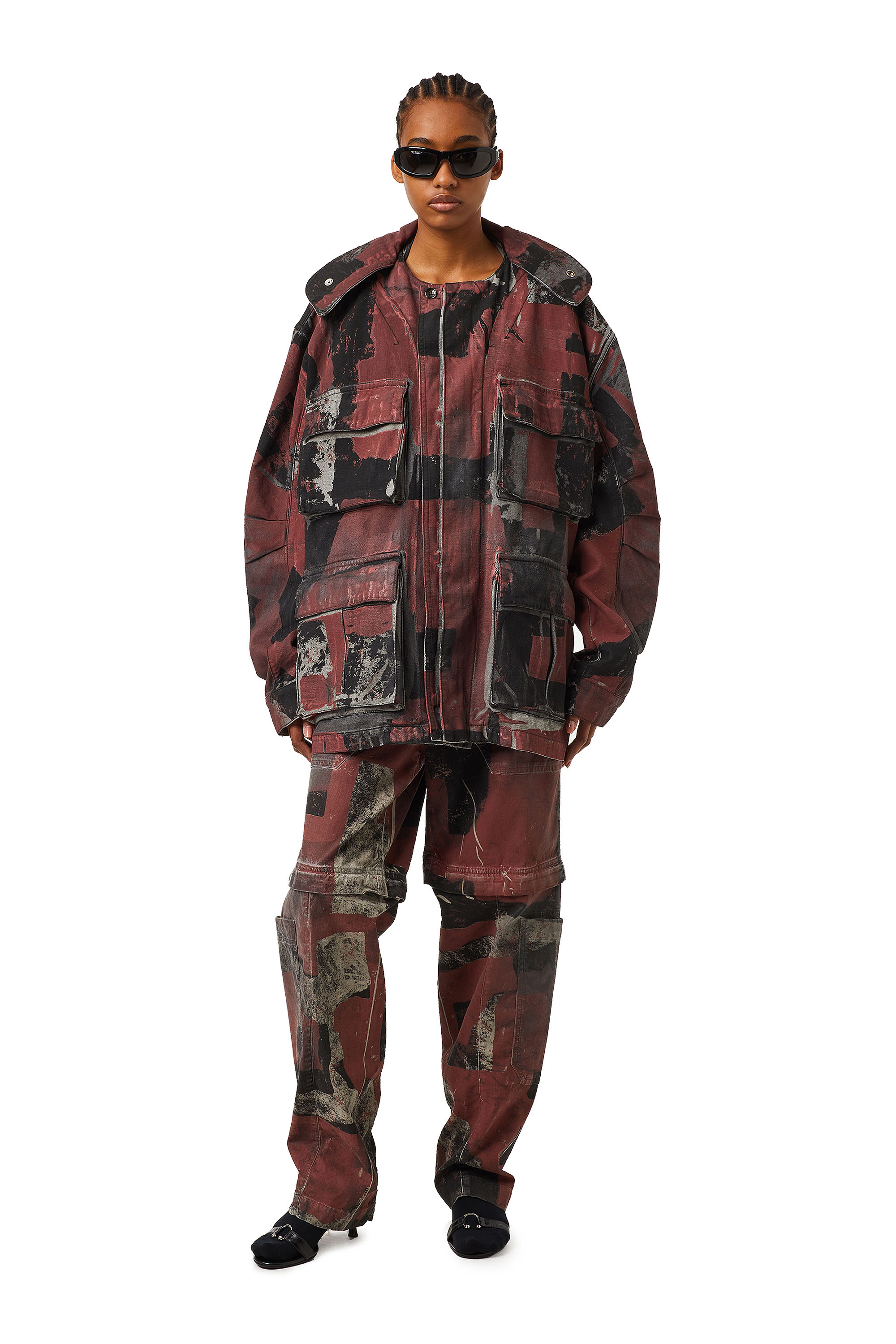 DE-EMME-SP, Nero/Rosso Diesel - DE-EMME-SP, Nero/Rosso - Image 1