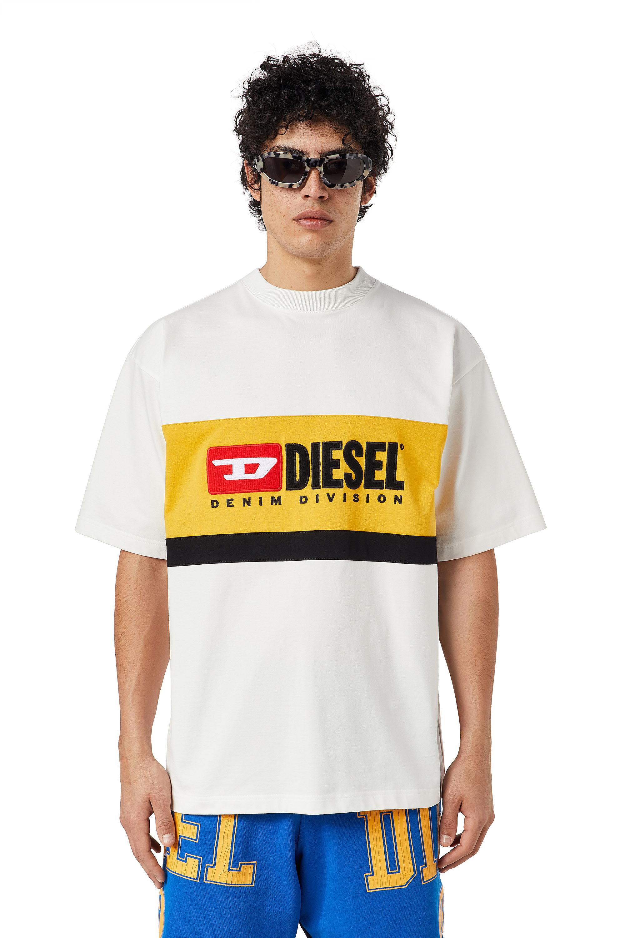 Diesel - T-STREAP-DIVISION, Bianco - Image 1