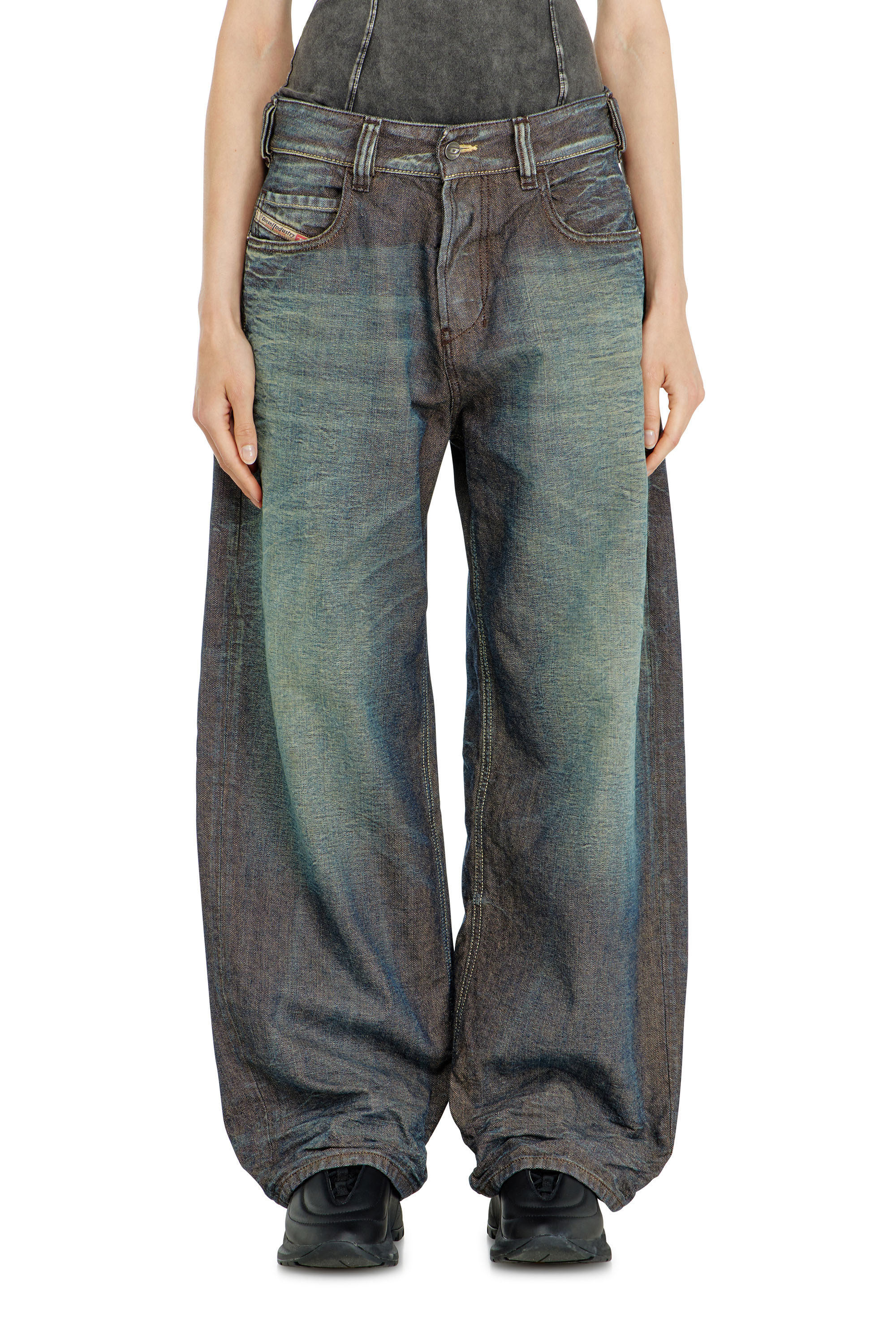 Diesel - Relaxed Jeans 1997 D-Enim-M 007EM Unisex, Blu Scuro - Image 6