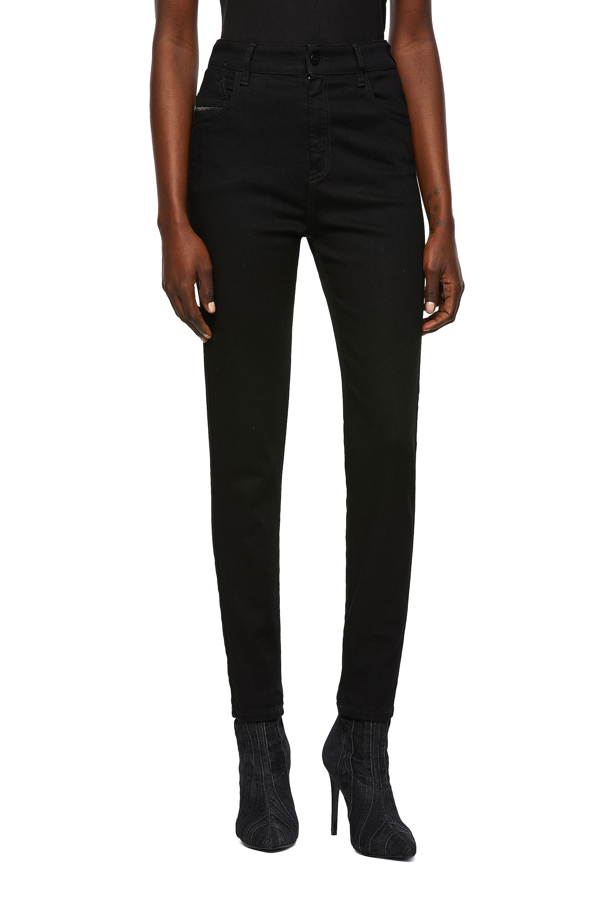 Slandy High 069EF, Nero/Grigio scuro - Jeans