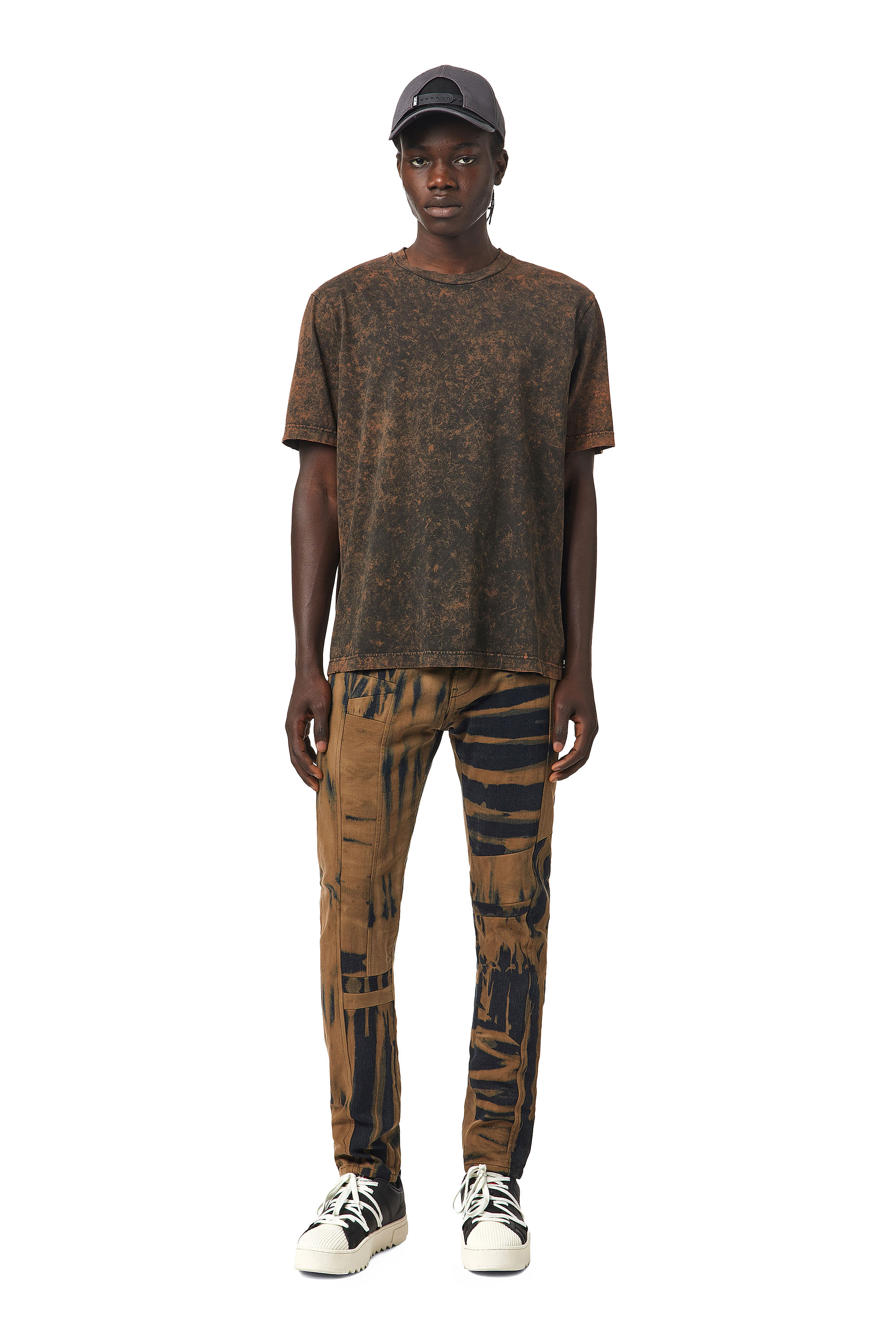 T-JUST-SLITS-B65, Nero/Marrone Diesel - T-JUST-SLITS-B65, Nero/Marrone - Image 1