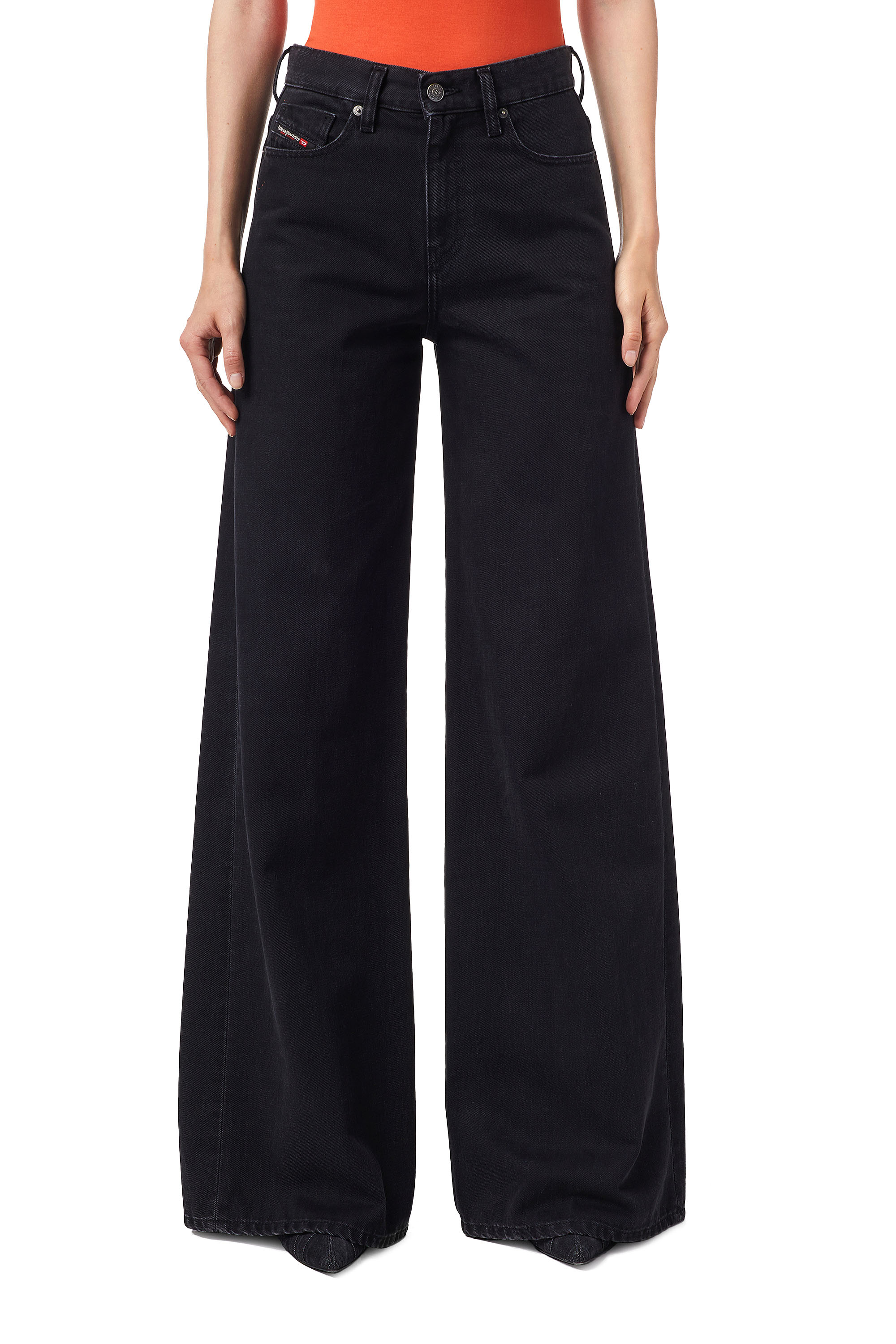 D-Akemi Z09RL, Nero/Grigio scuro - Jeans