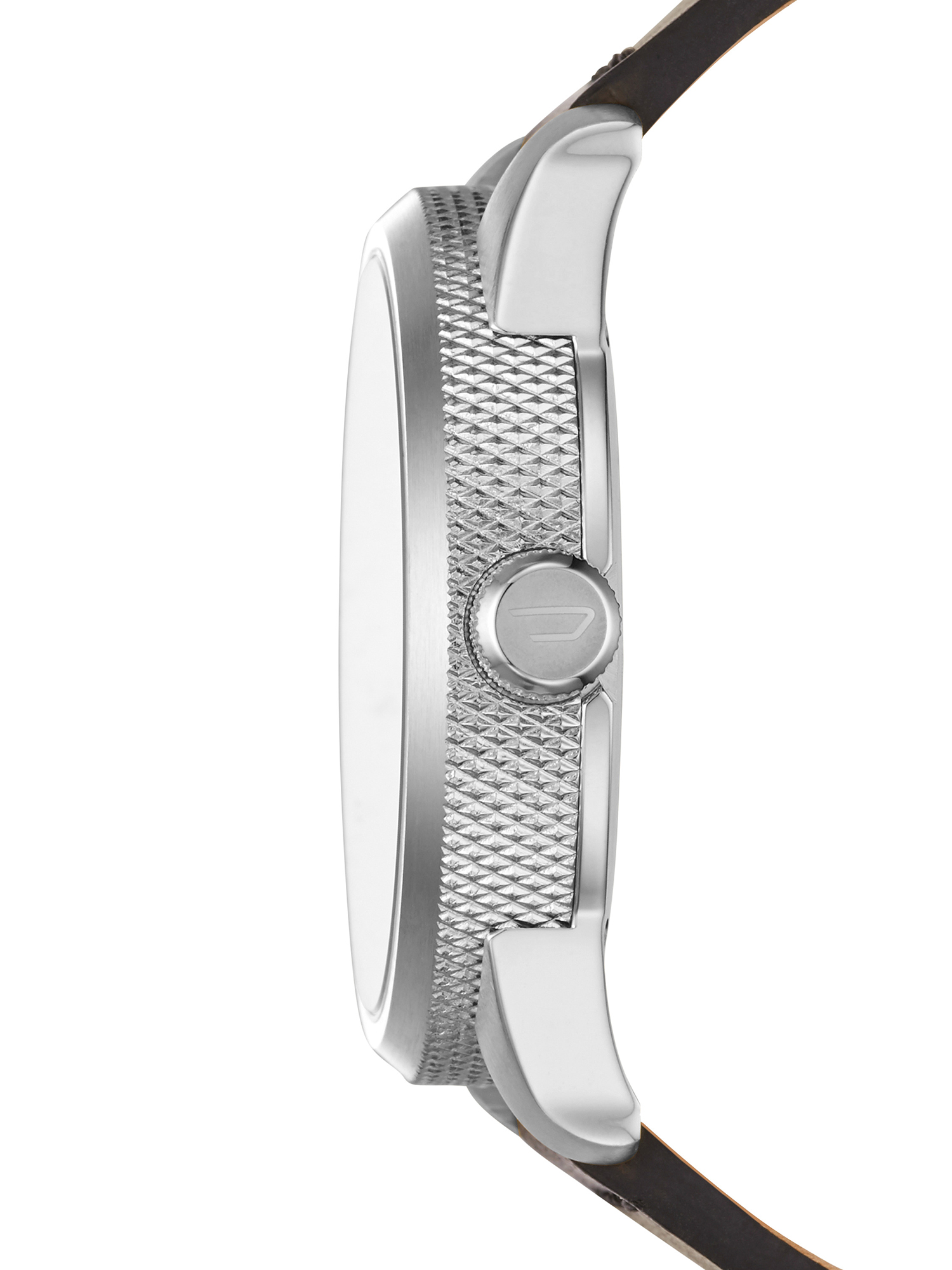 Diesel - DZ1802, Orologio in pelle marrone scuro, 46 mm Uomo in Marrone - 2